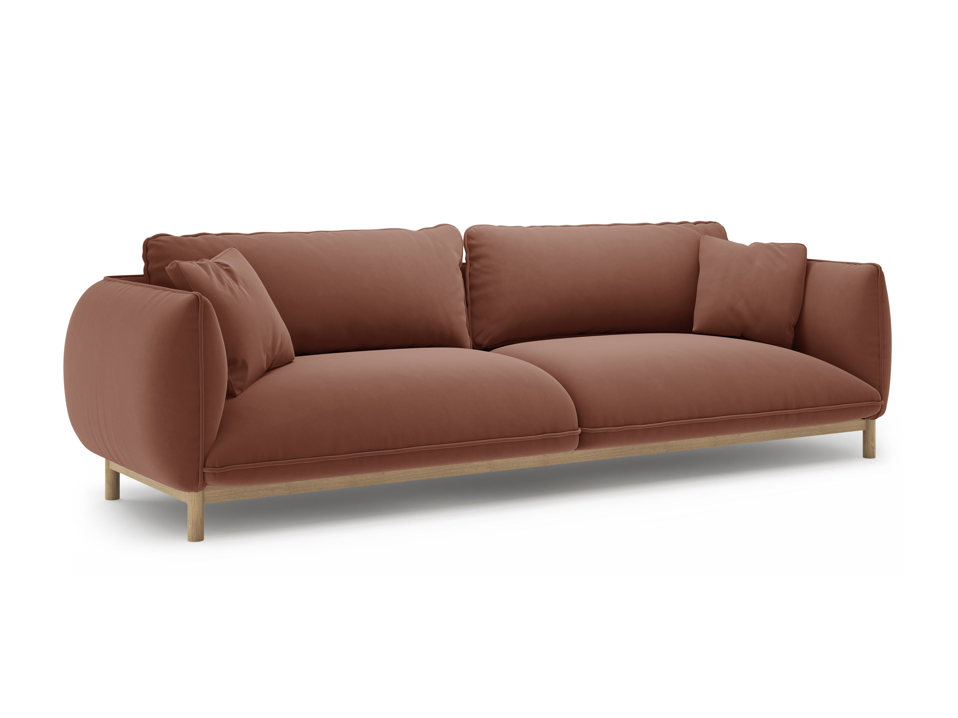 Sofa Ada, 4 Sitze, 248x101cm, Material: Samt 