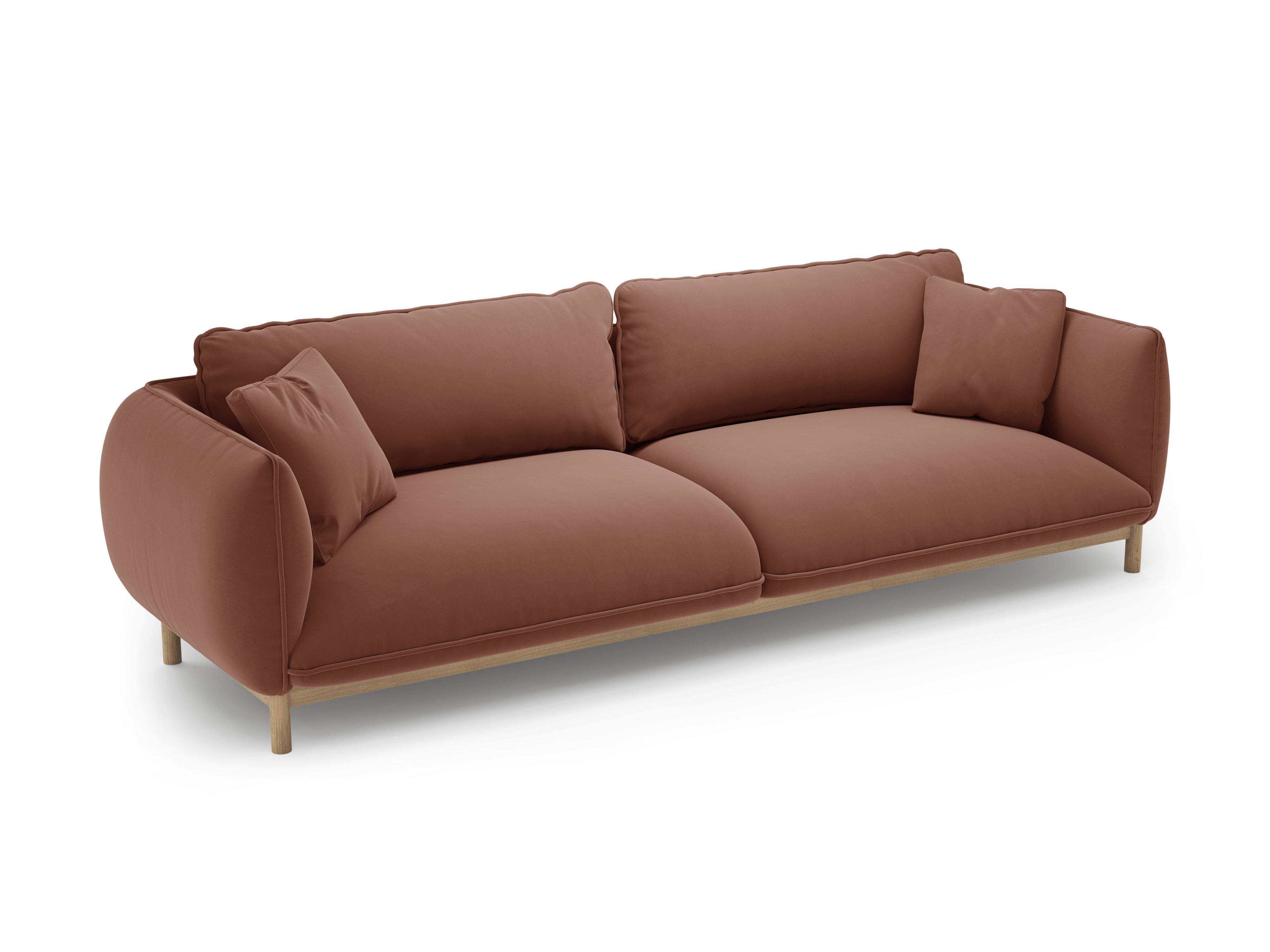 Sofa Ada, 4 Sitze, 248x101cm, Material: Samt 