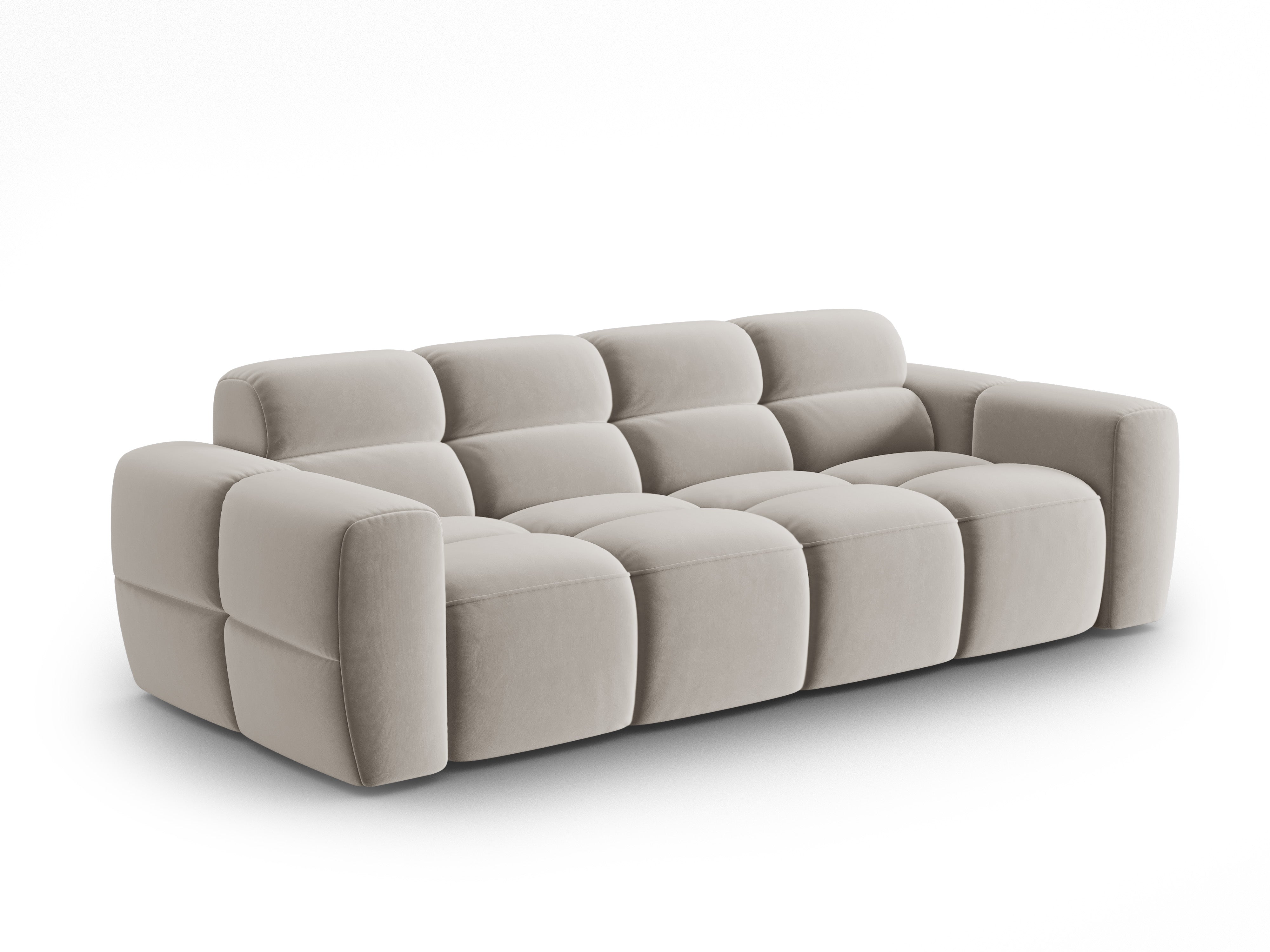 Sofa Lisa 256x101cm, Material: Samt