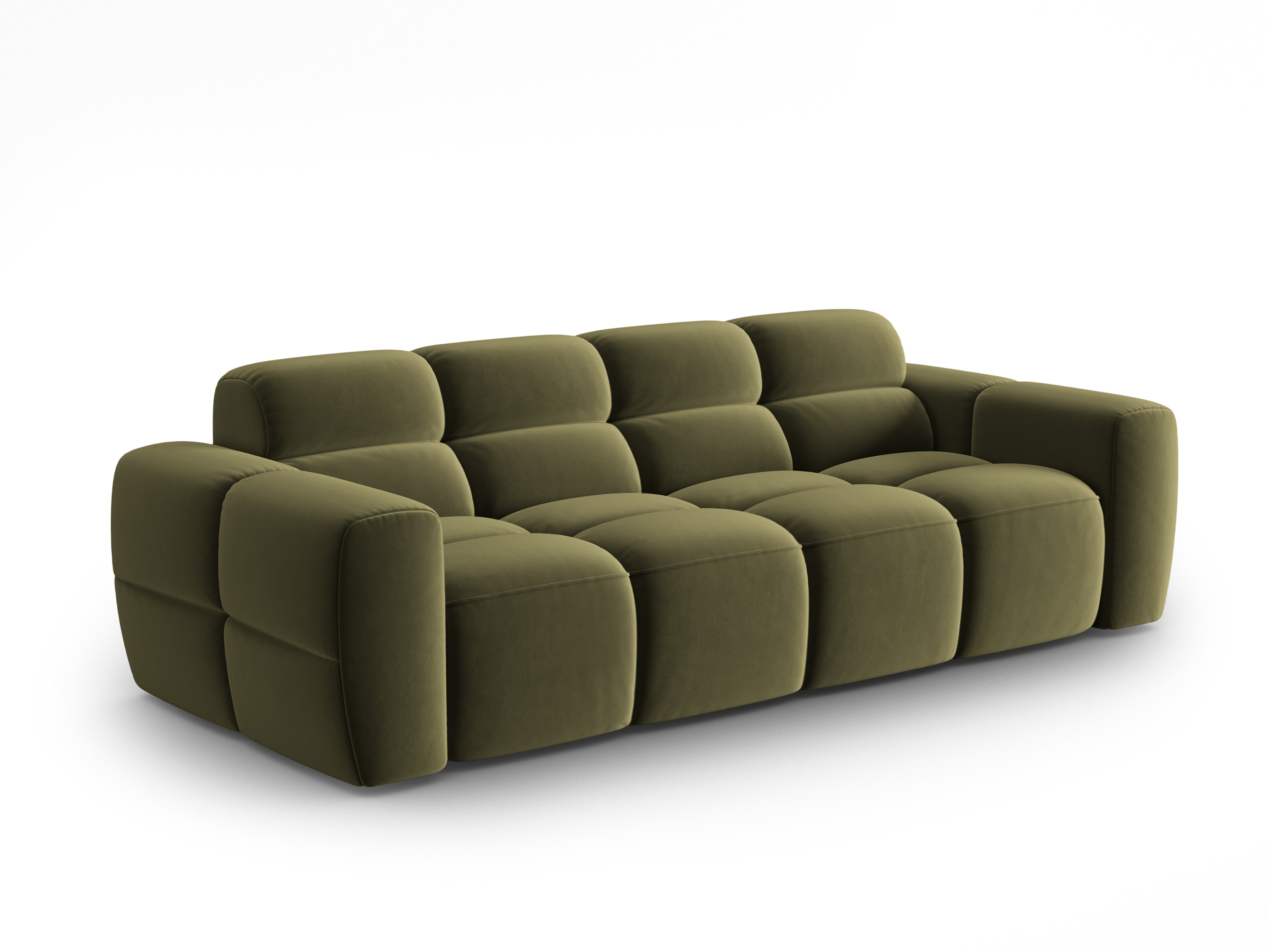 Sofa Lisa 256x101cm, Material: Samt