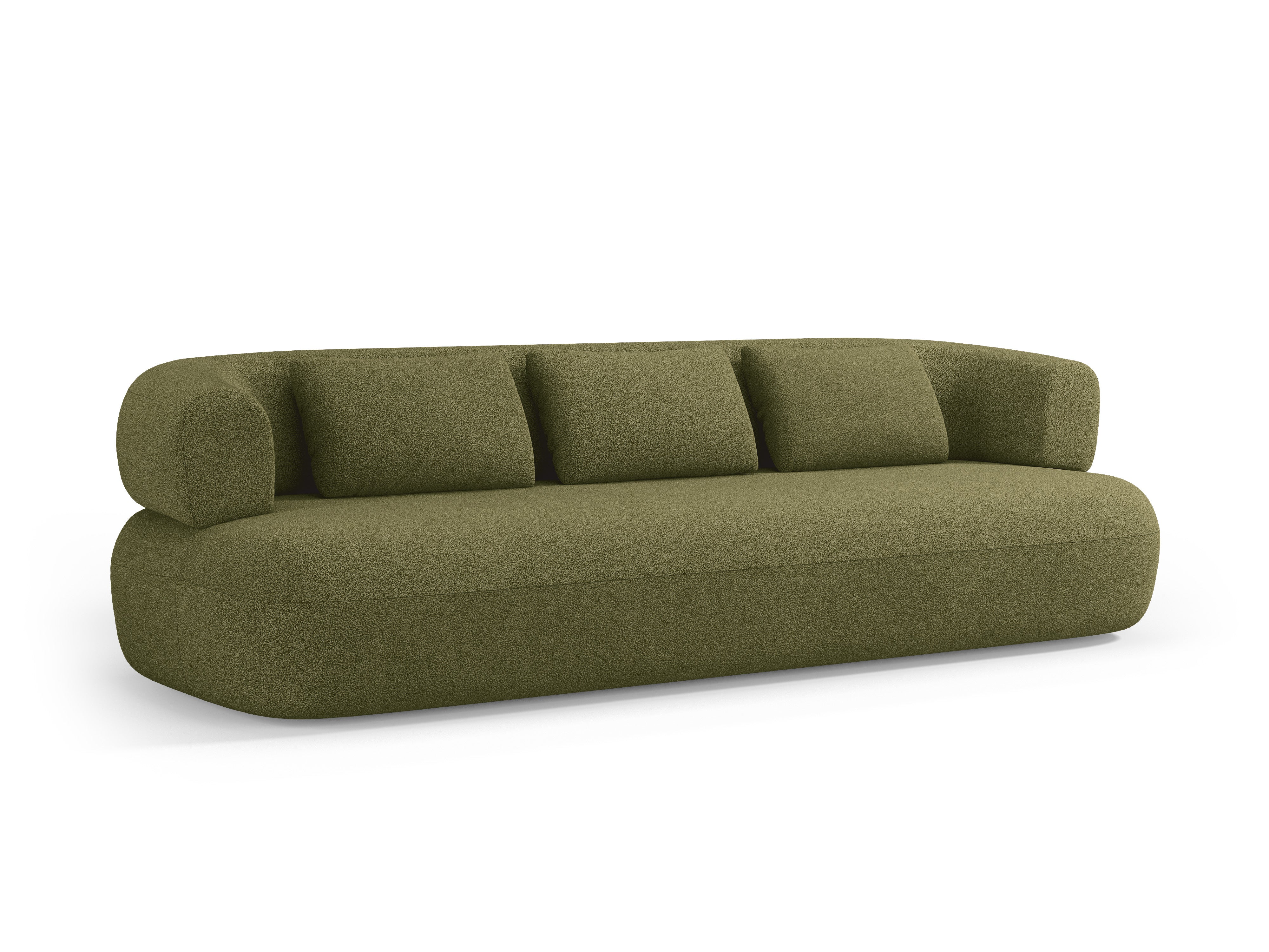 Jenny Sofa, 4 Sitze, 226x90cm, Material: Bouclé