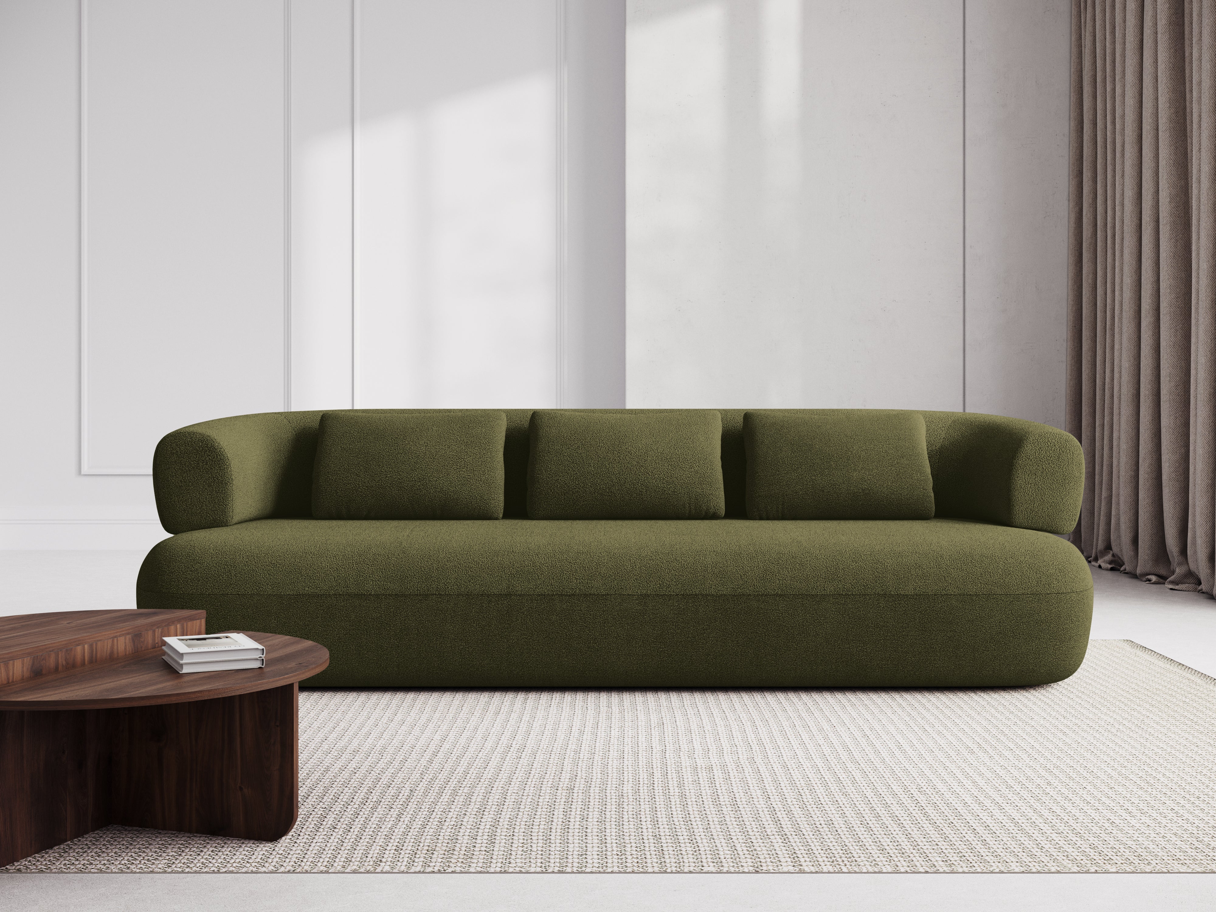 Jenny Sofa, 4 Sitze, 226x90cm, Material: Bouclé