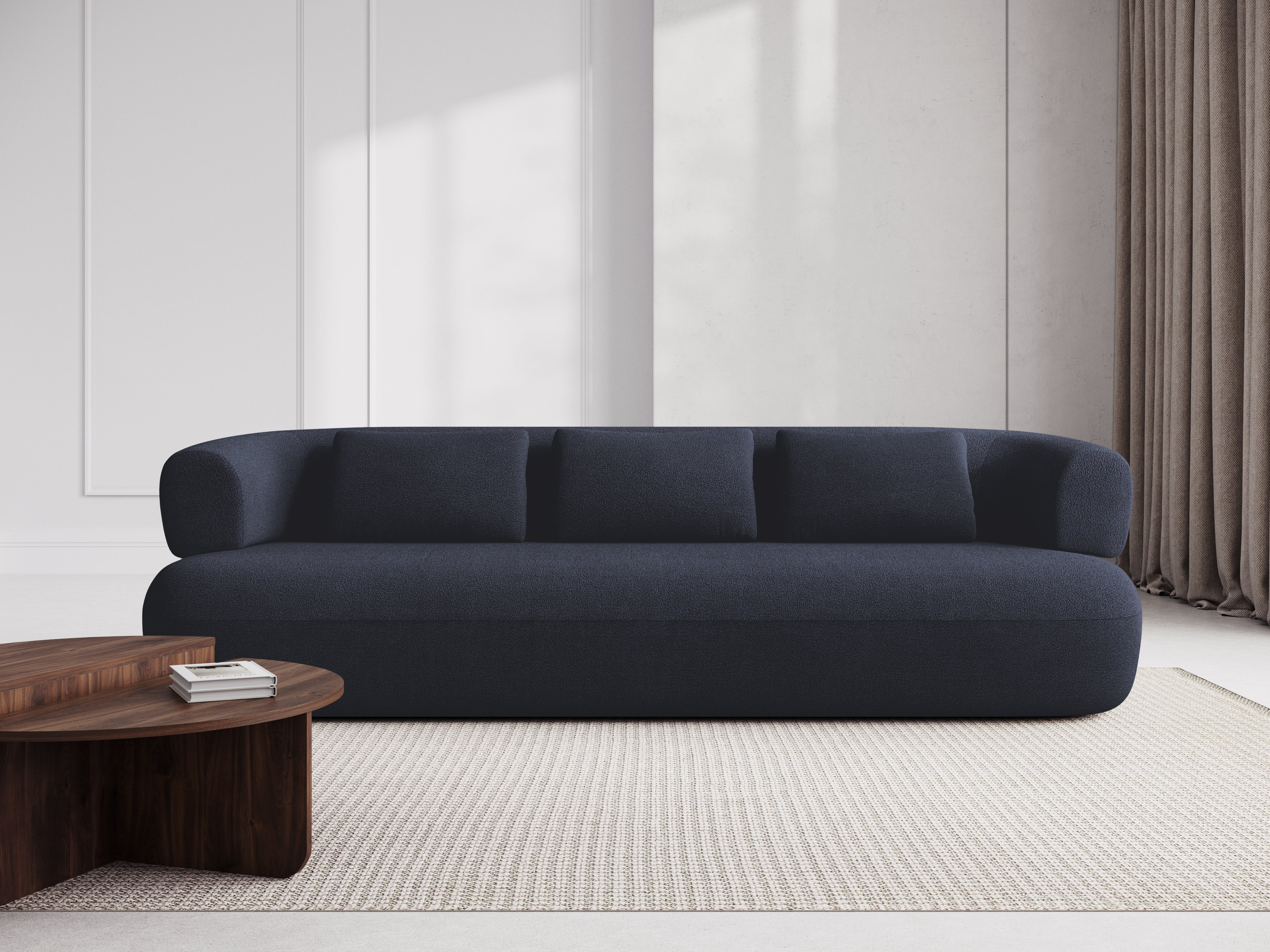 Jenny Sofa, 4 Sitze, 226x90cm, Material: Bouclé