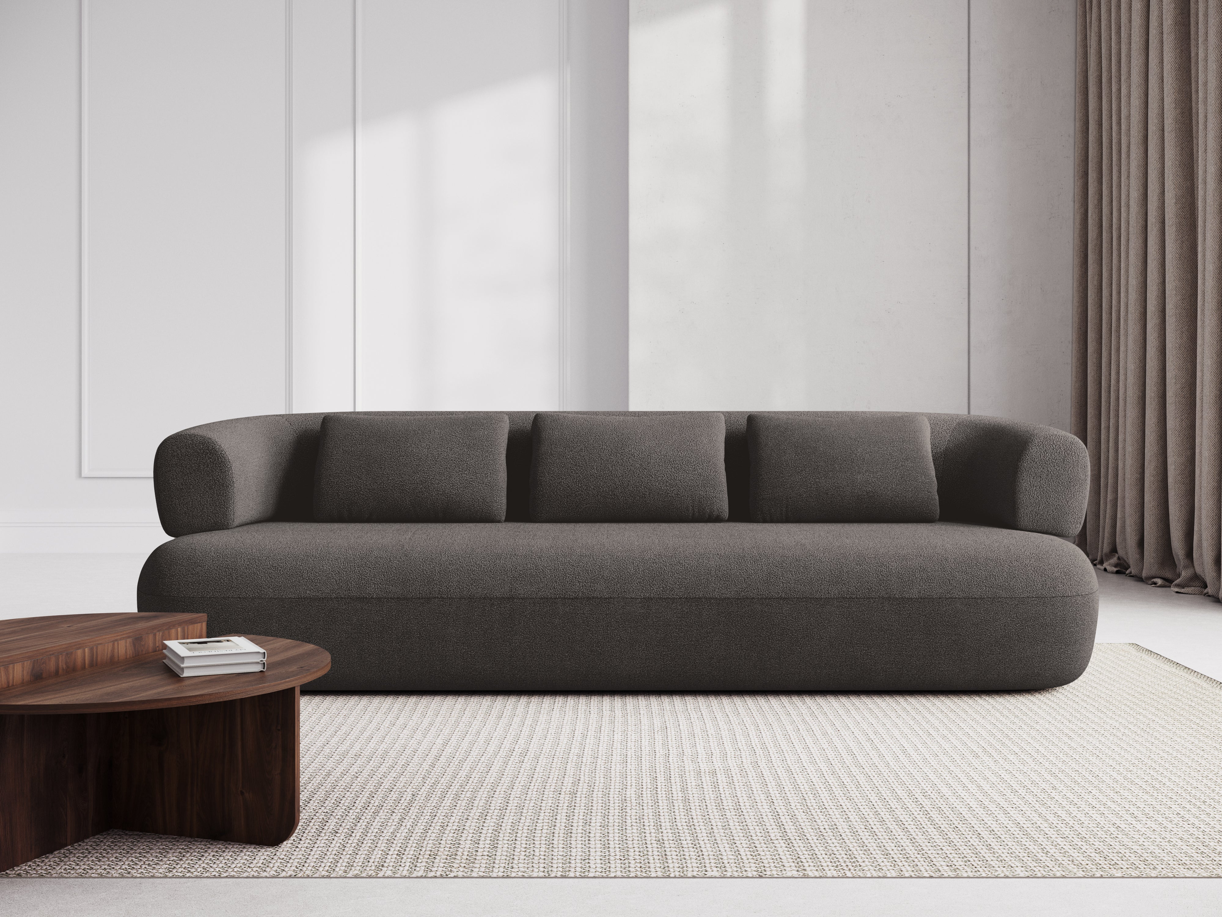 Jenny Sofa, 4 Sitze, 226x90cm, Material: Bouclé