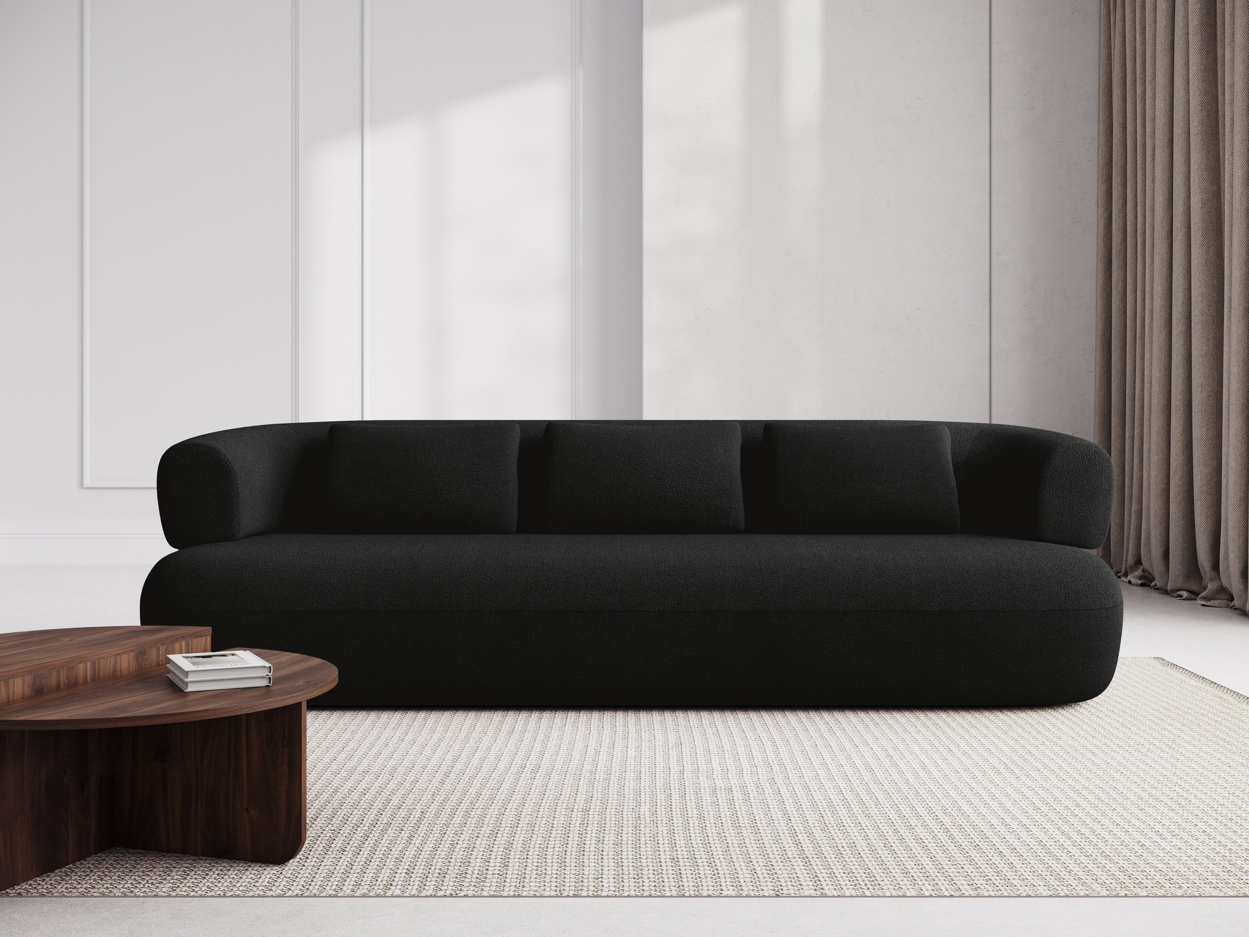 Jenny Sofa, 4 Sitze, 226x90cm, Material: Bouclé