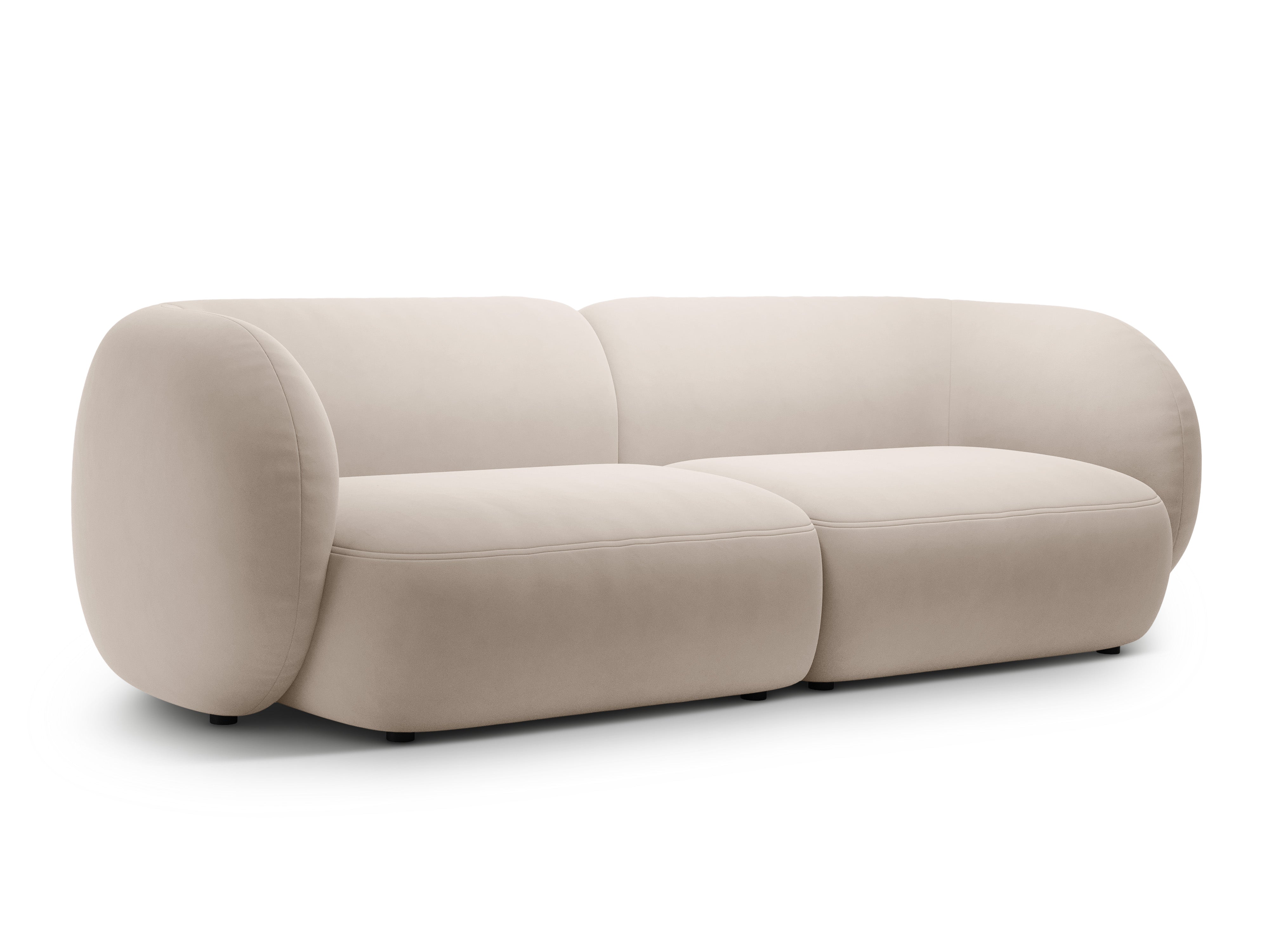 Sofa Kate, 4 Sitze, 243x99cm, Material: Samt