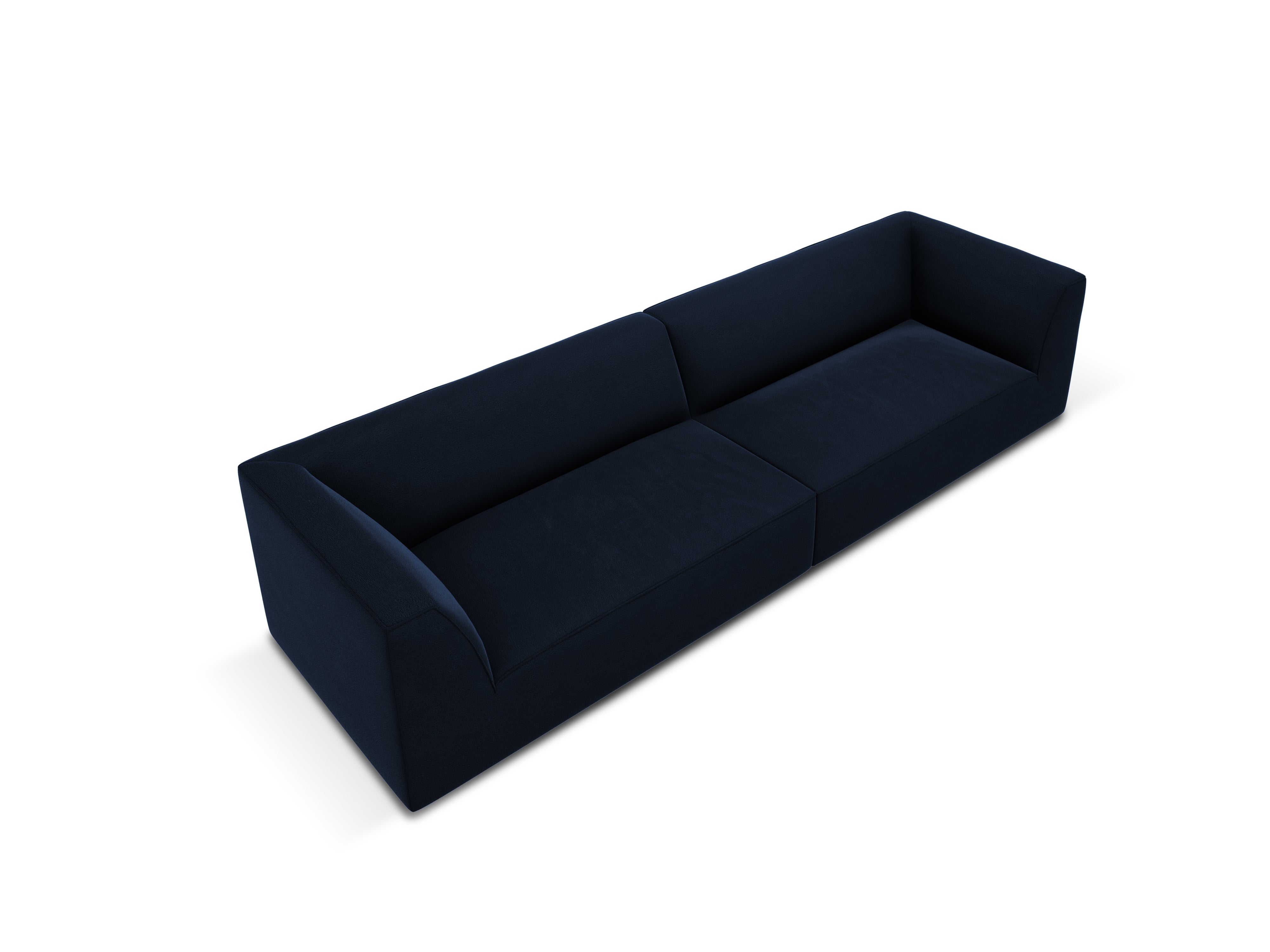 Sofa Ruby, 4 Sitze, 302x93cm, Material: Samt