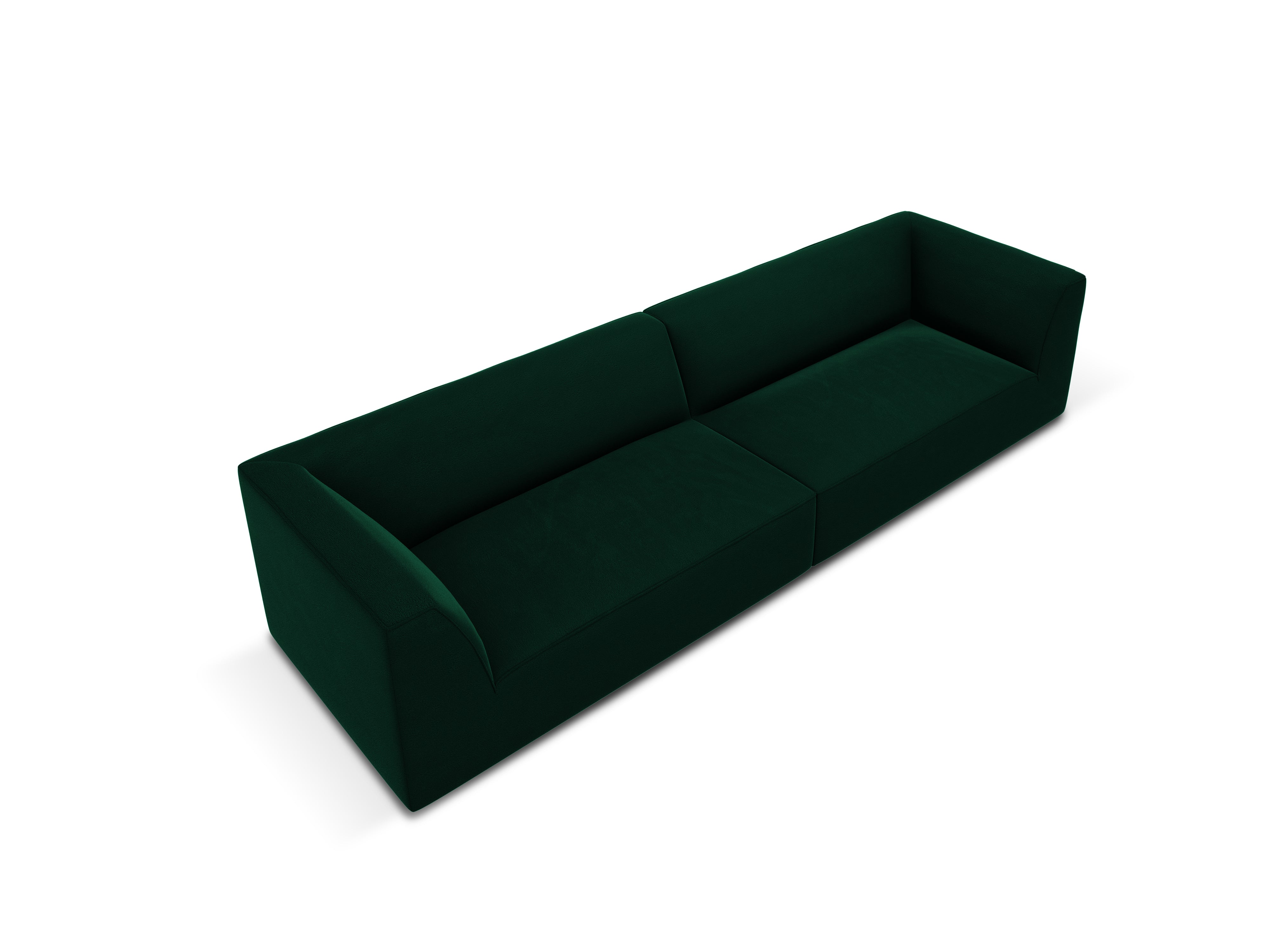 Sofa Ruby, 4 Sitze, 302x93cm, Material: Samt