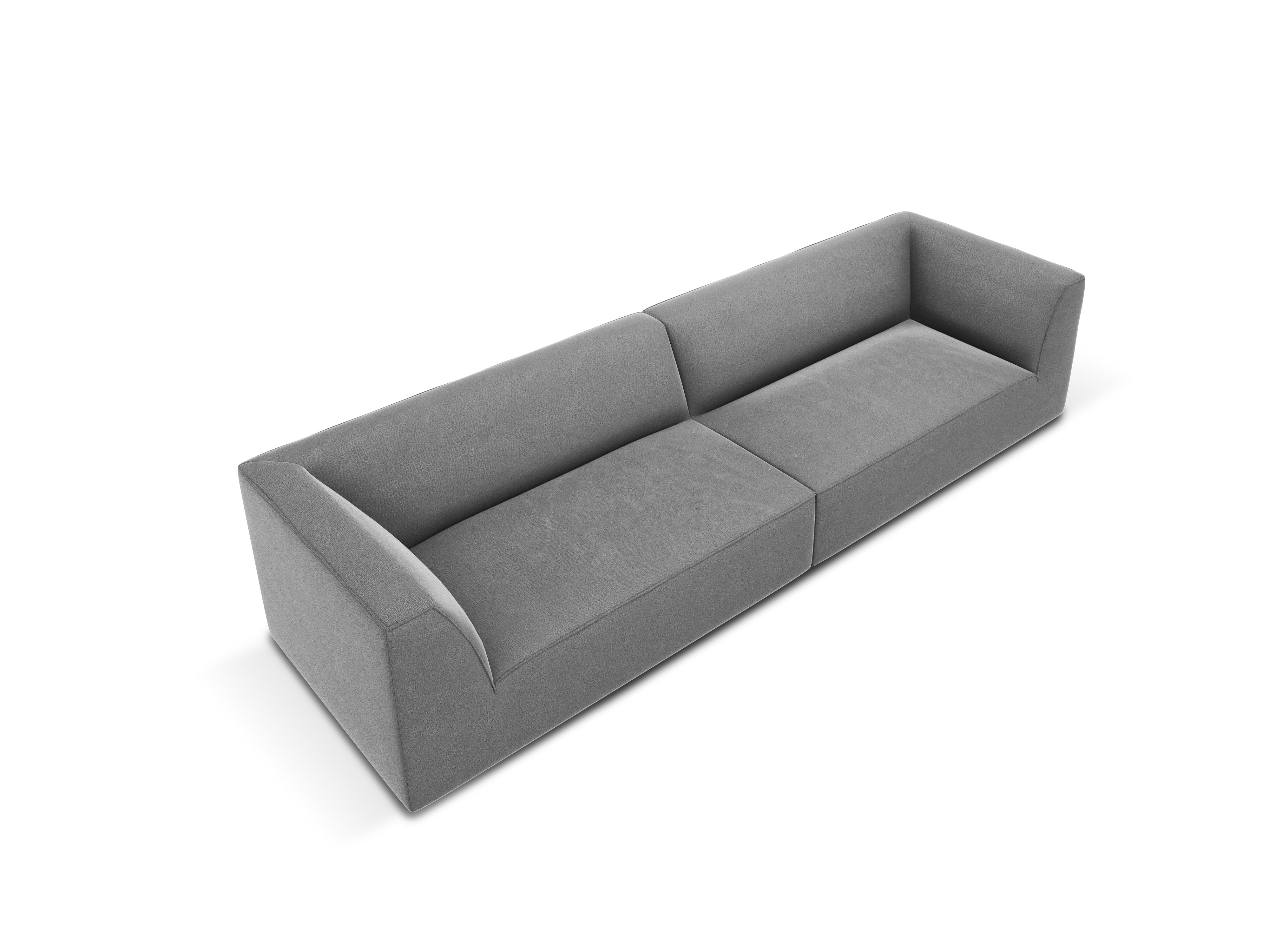 Sofa Ruby, 4 Sitze, 302x93cm, Material: Samt