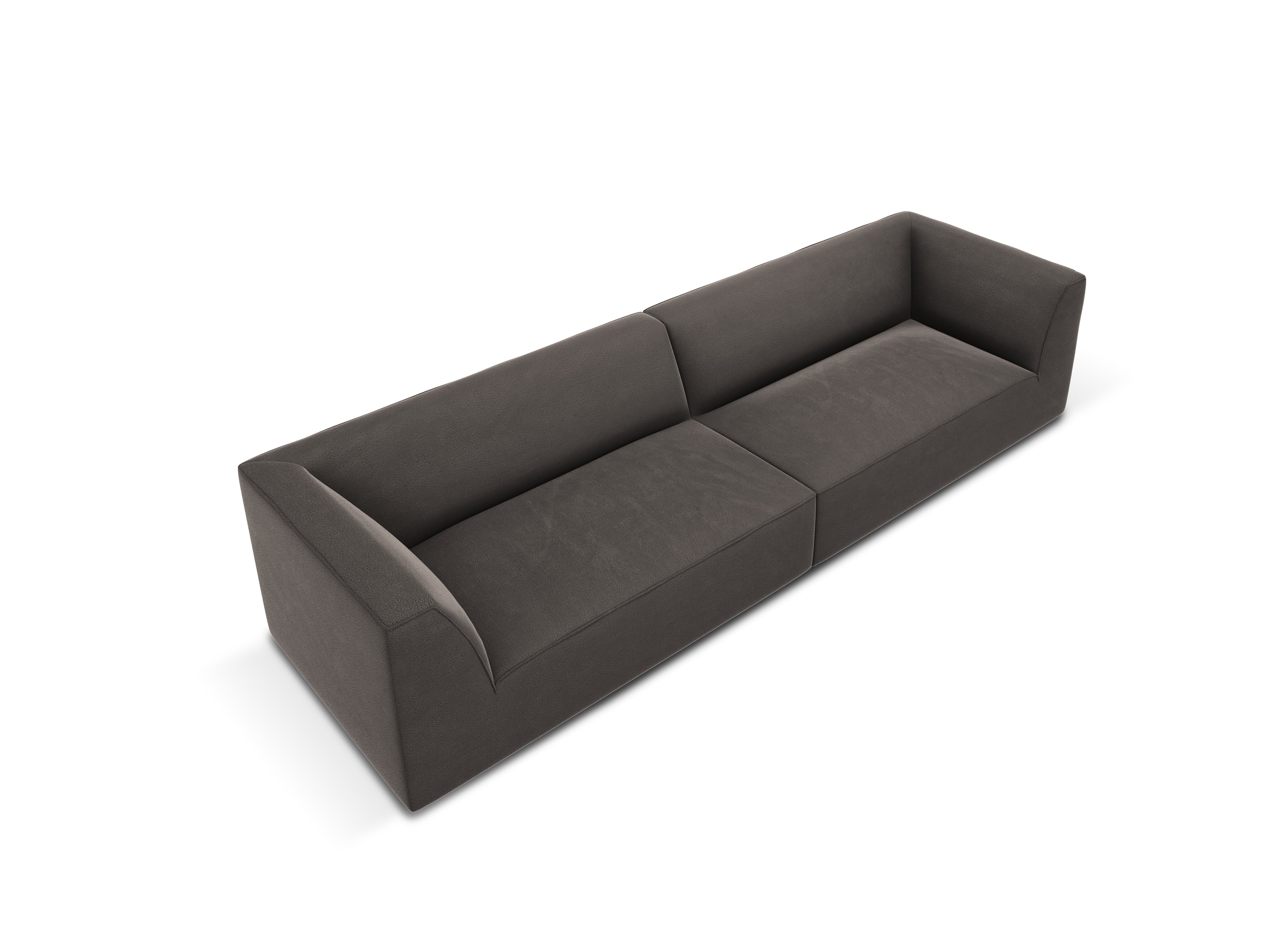 Sofa Ruby, 4 Sitze, 302x93cm, Material: Samt