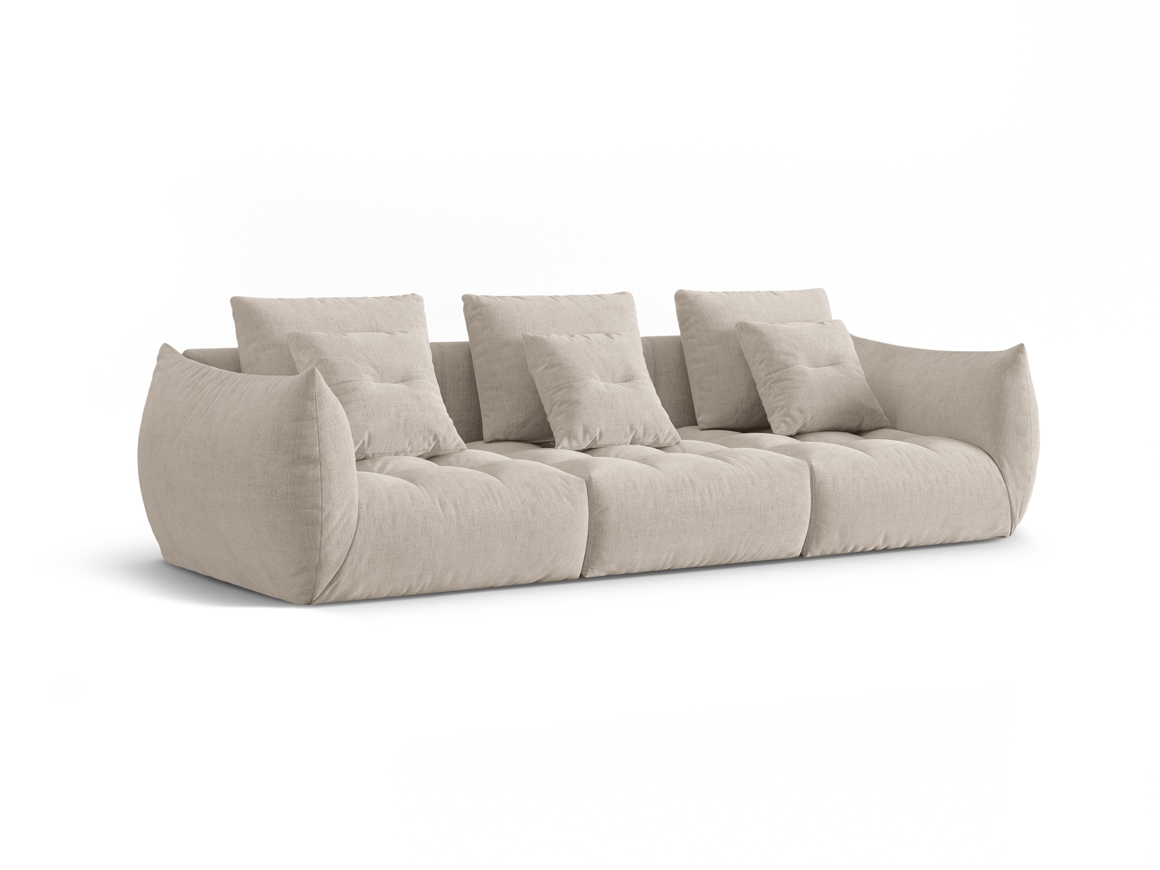 Bloom Sofa, 4 Sitze, 332x106 cm, Material: Strukturstoff 
