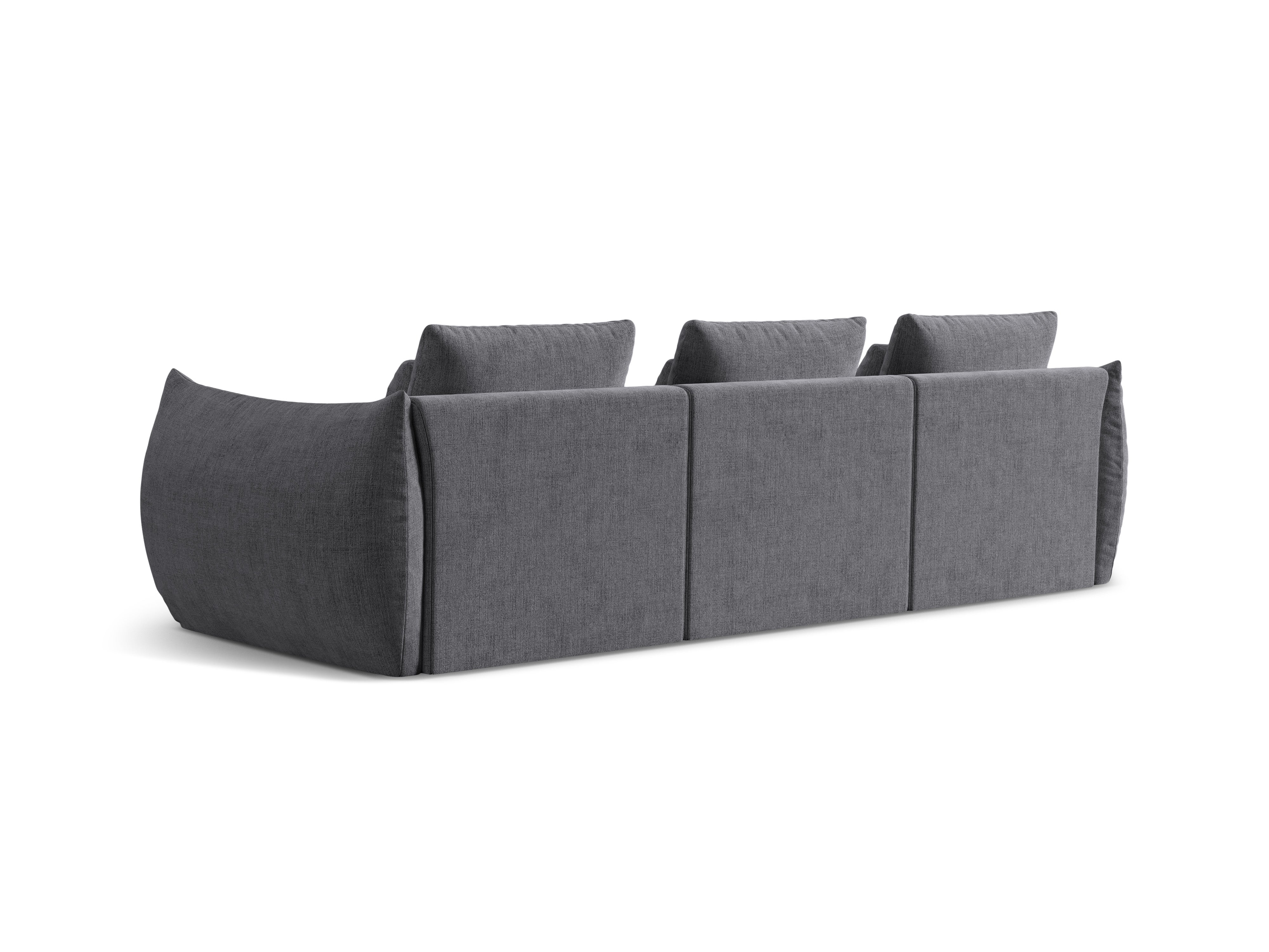 Bloom Sofa, 4 Sitze, 332x106 cm, Material: Strukturstoff 
