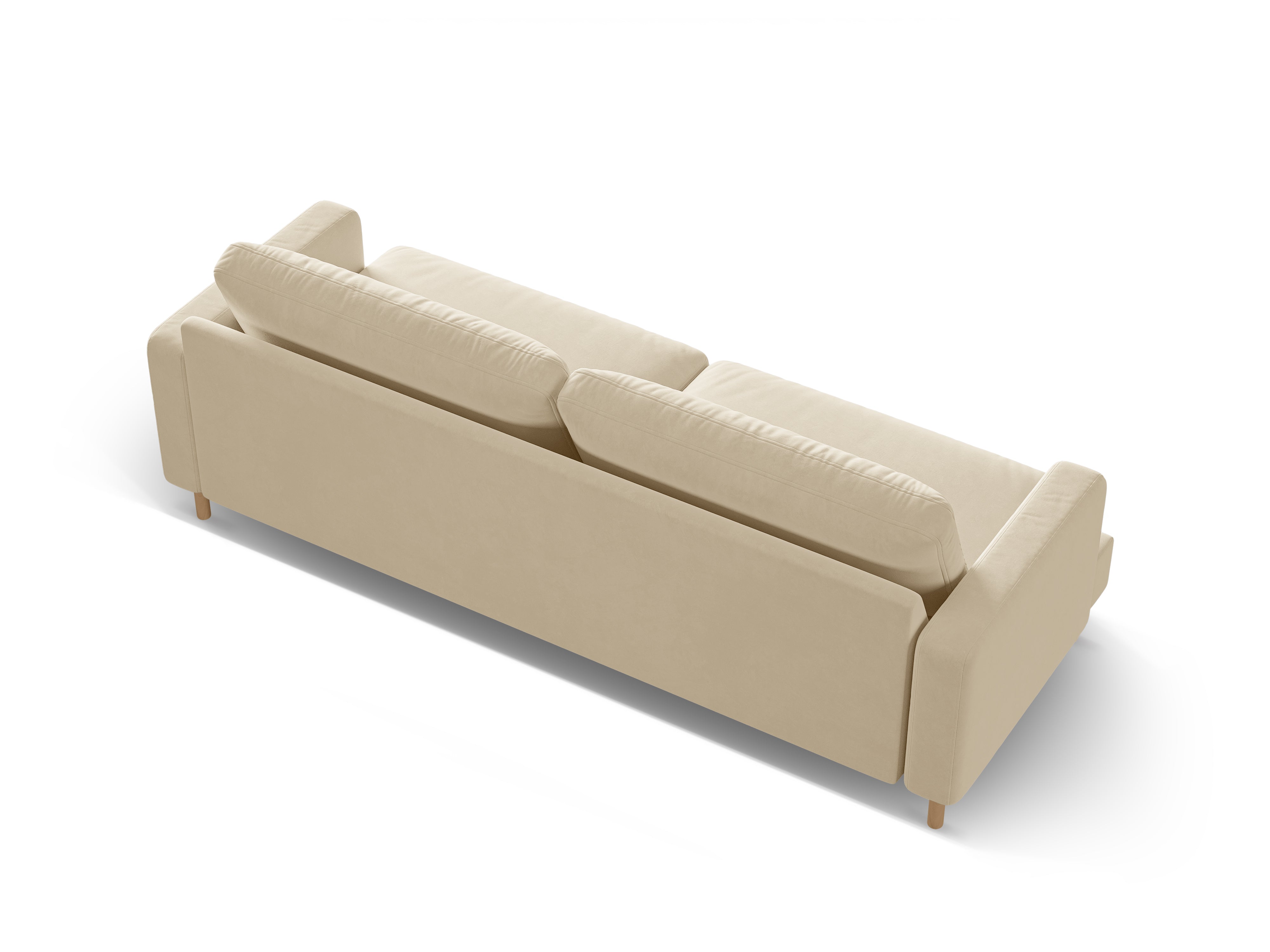 Aliya Sofa, 4 Sitze, 237x98cm, Material: Samt