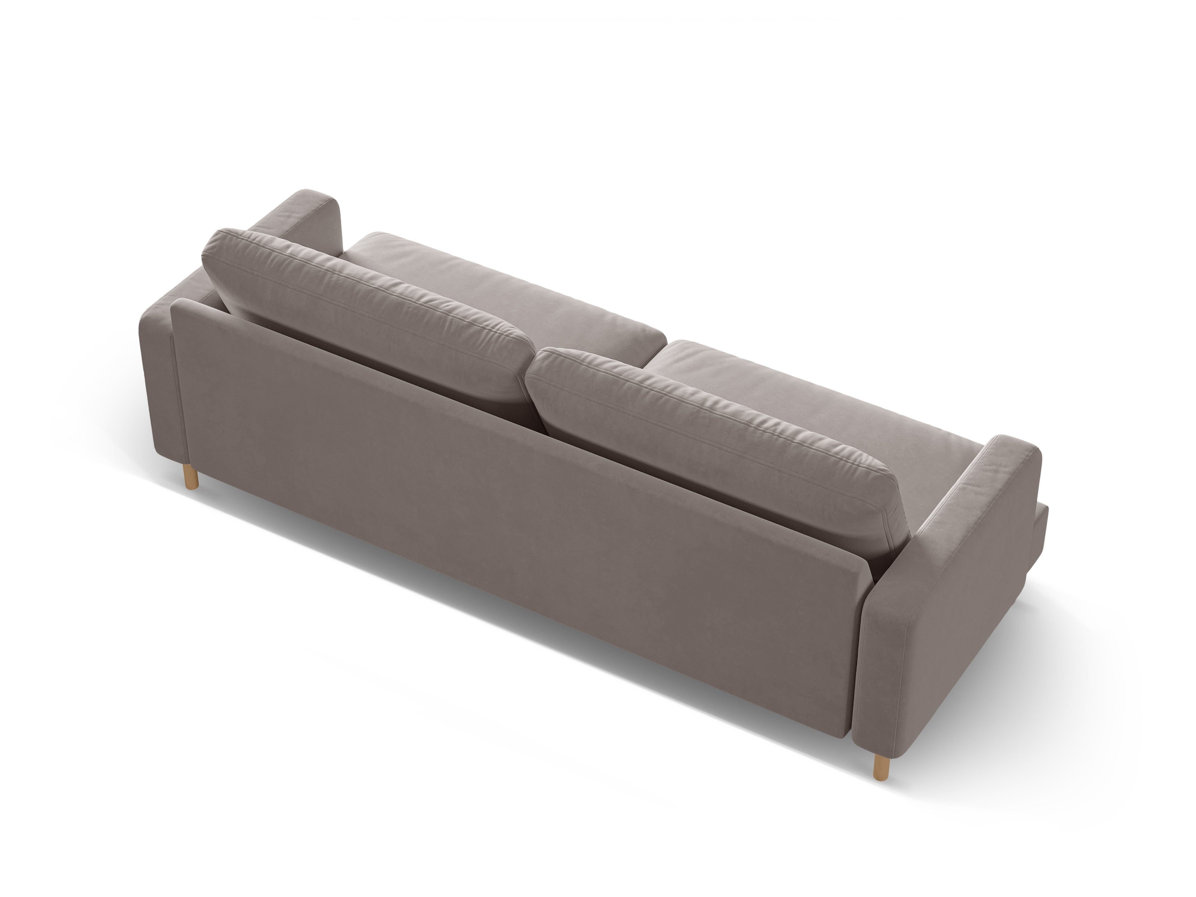 Aliya Sofa, 4 Sitze, 237x98cm, Material: Samt