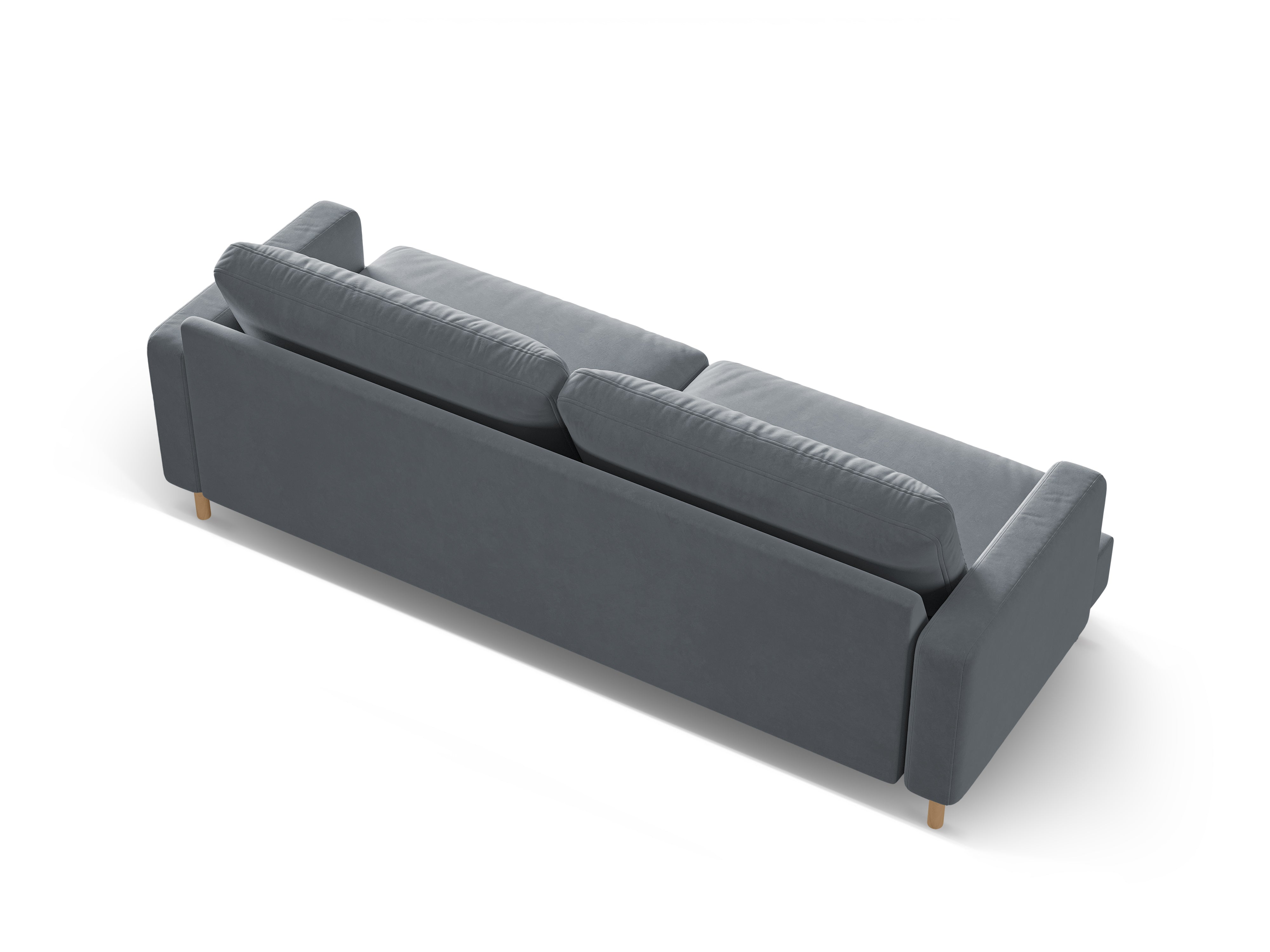 Aliya Sofa, 4 Sitze, 237x98cm, Material: Samt