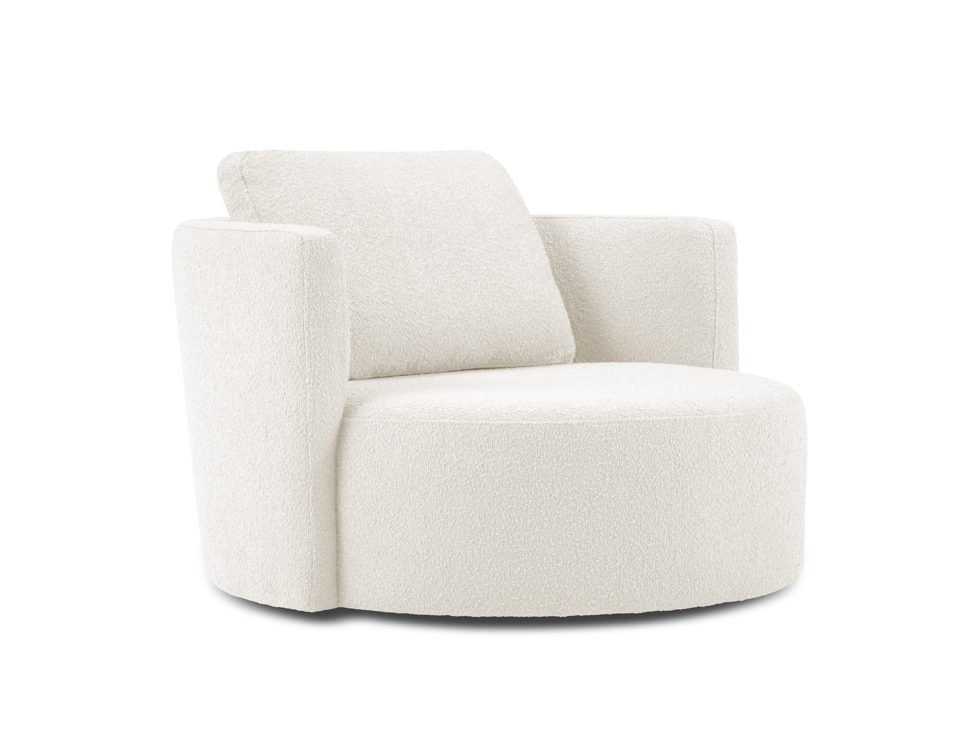 Bliss Sessel 92x92cm, Material: Bouclé