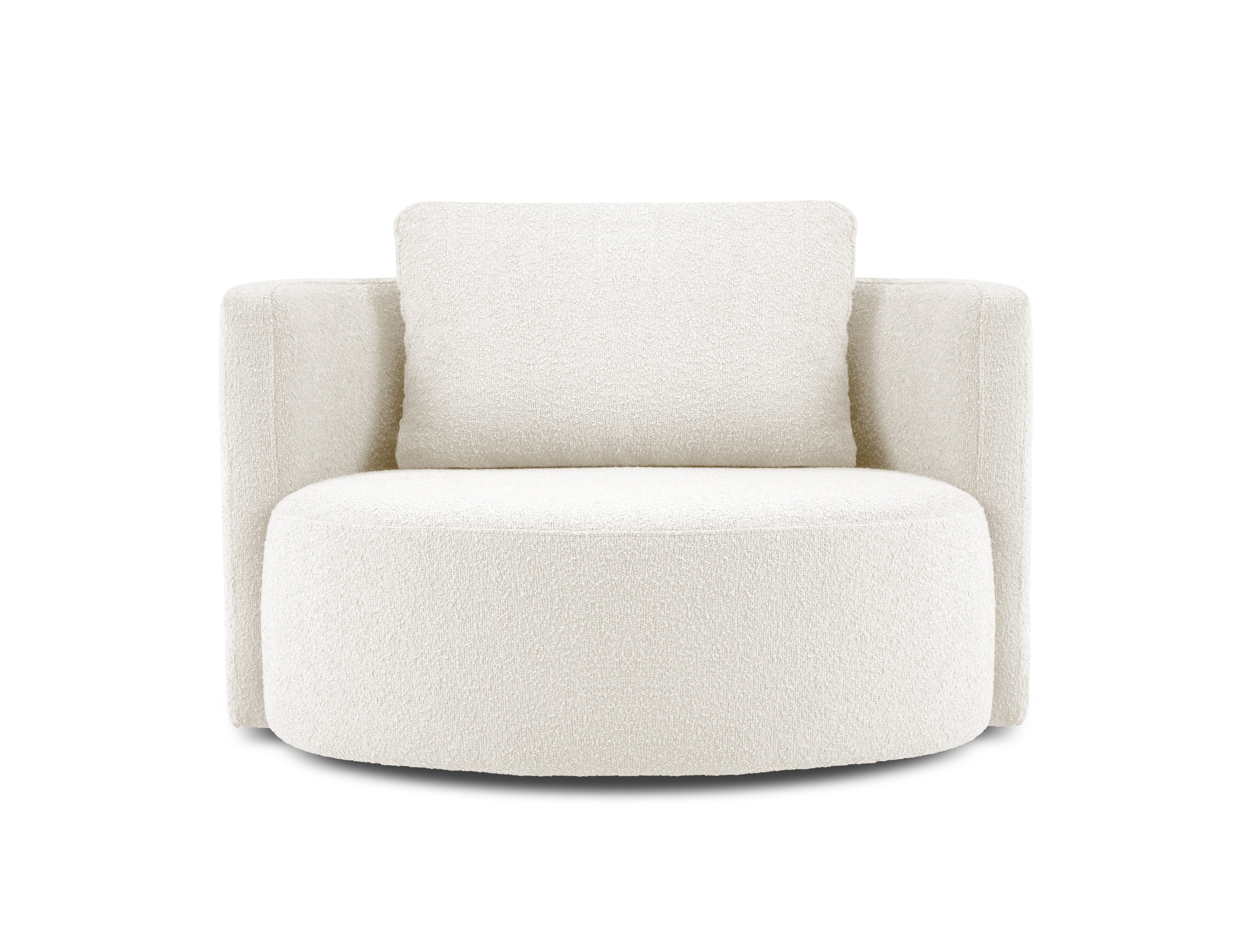 Bliss Sessel 92x92cm, Material: Bouclé