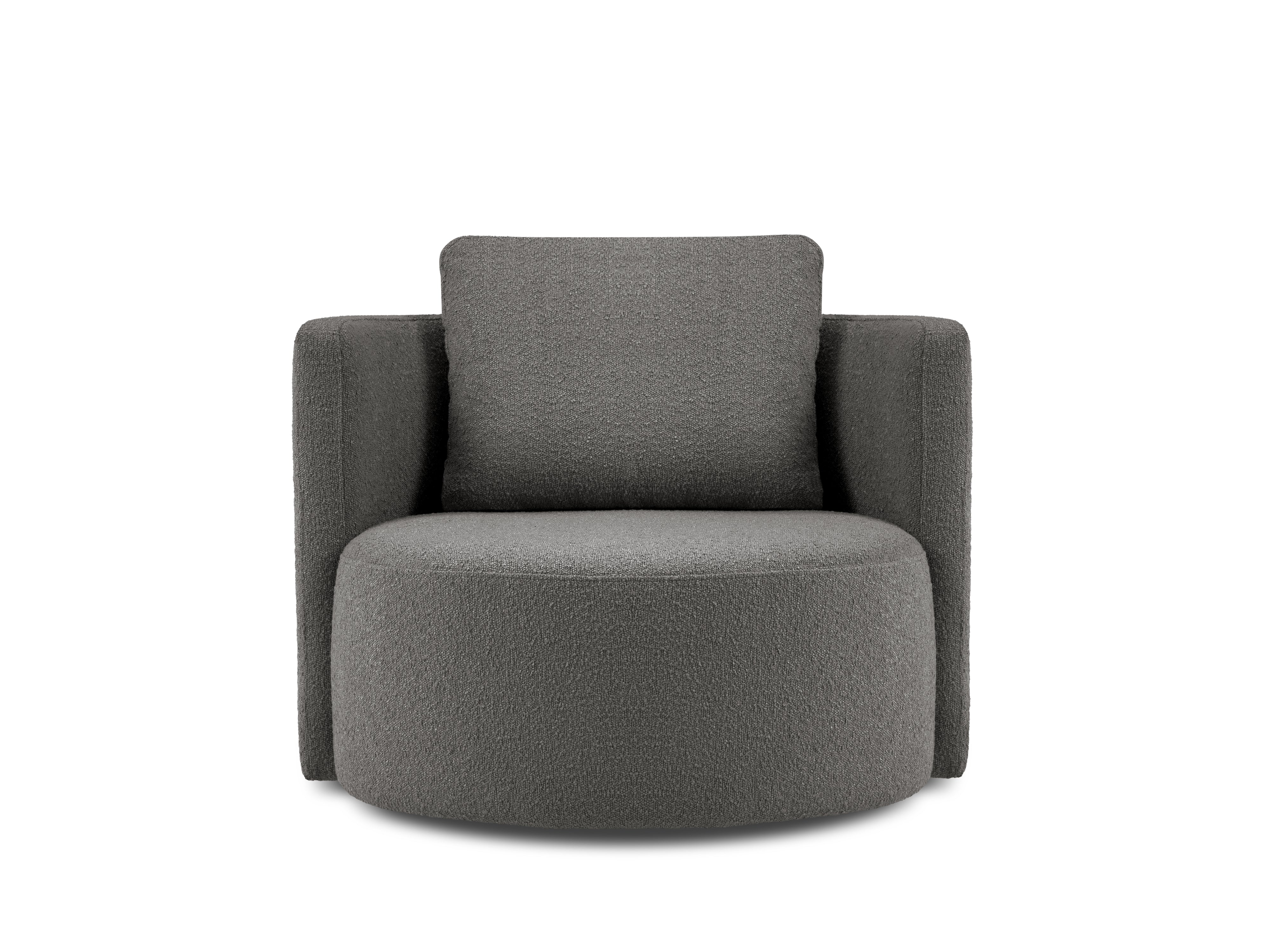 Bliss Sessel 92x92cm, Material: Bouclé