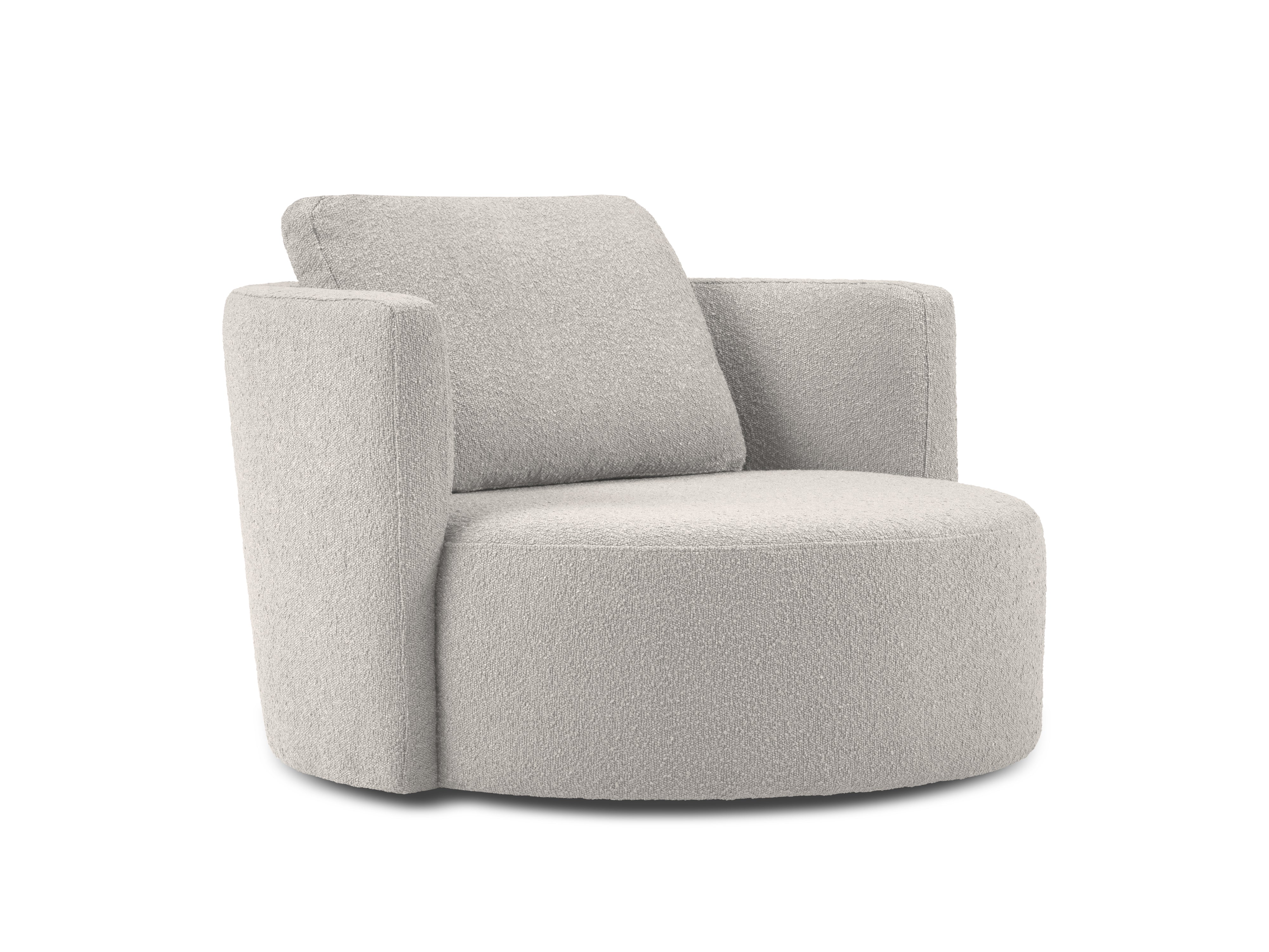 Bliss Sessel 92x92cm, Material: Bouclé