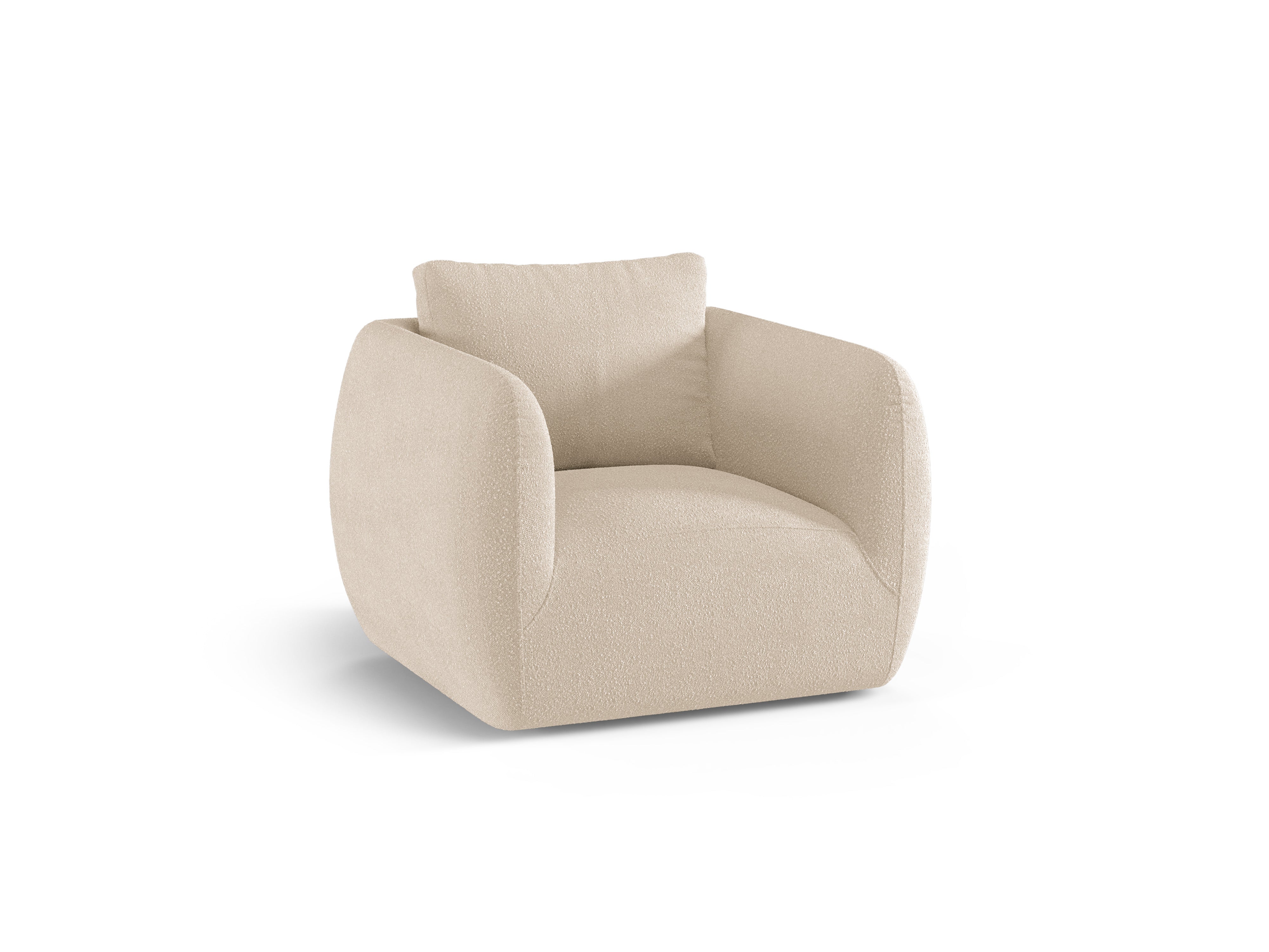 Iga Sessel, 95,5x87cm, Material: Bouclé