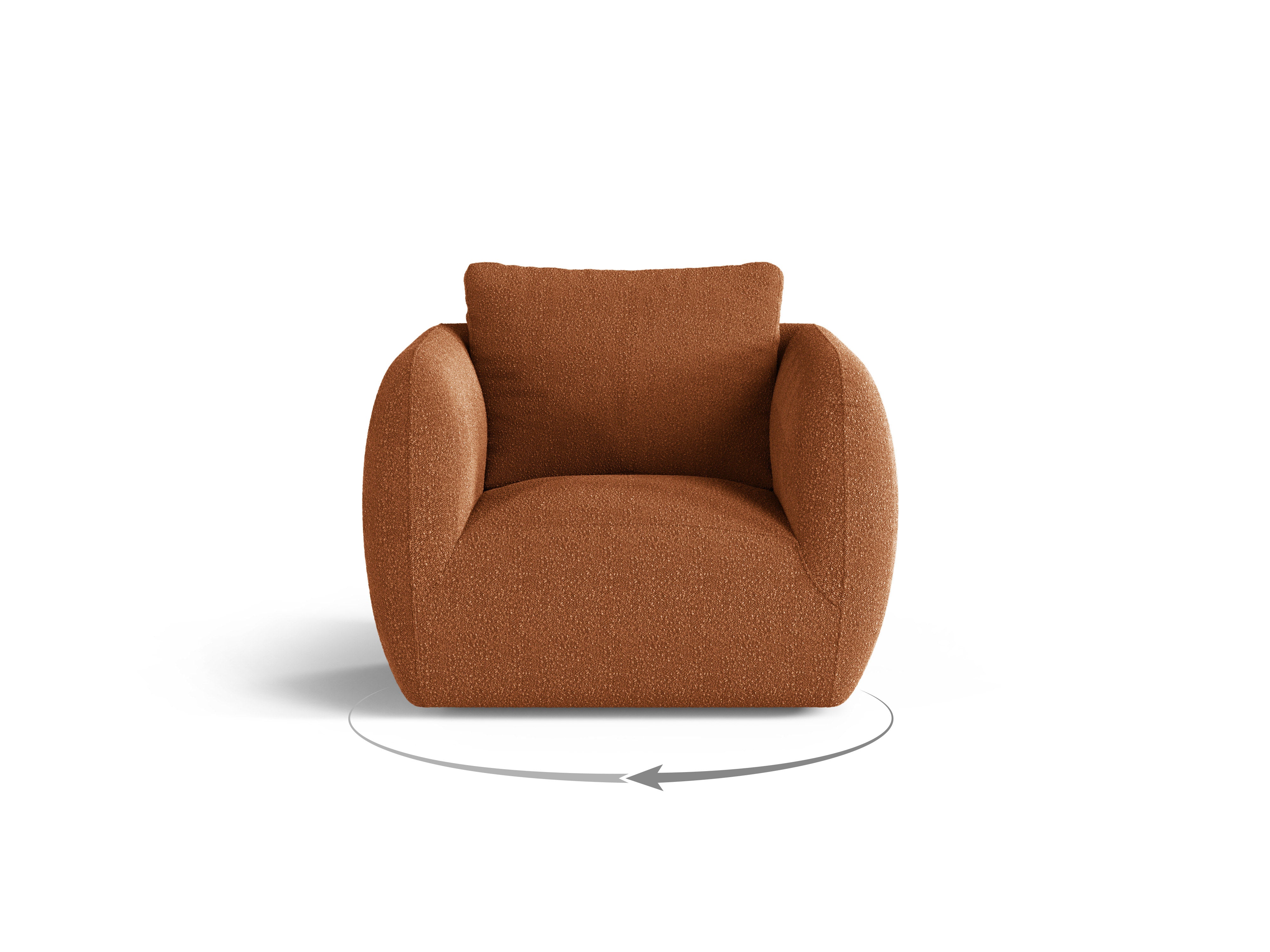 Iga Sessel, 95,5x87cm, Material: Bouclé