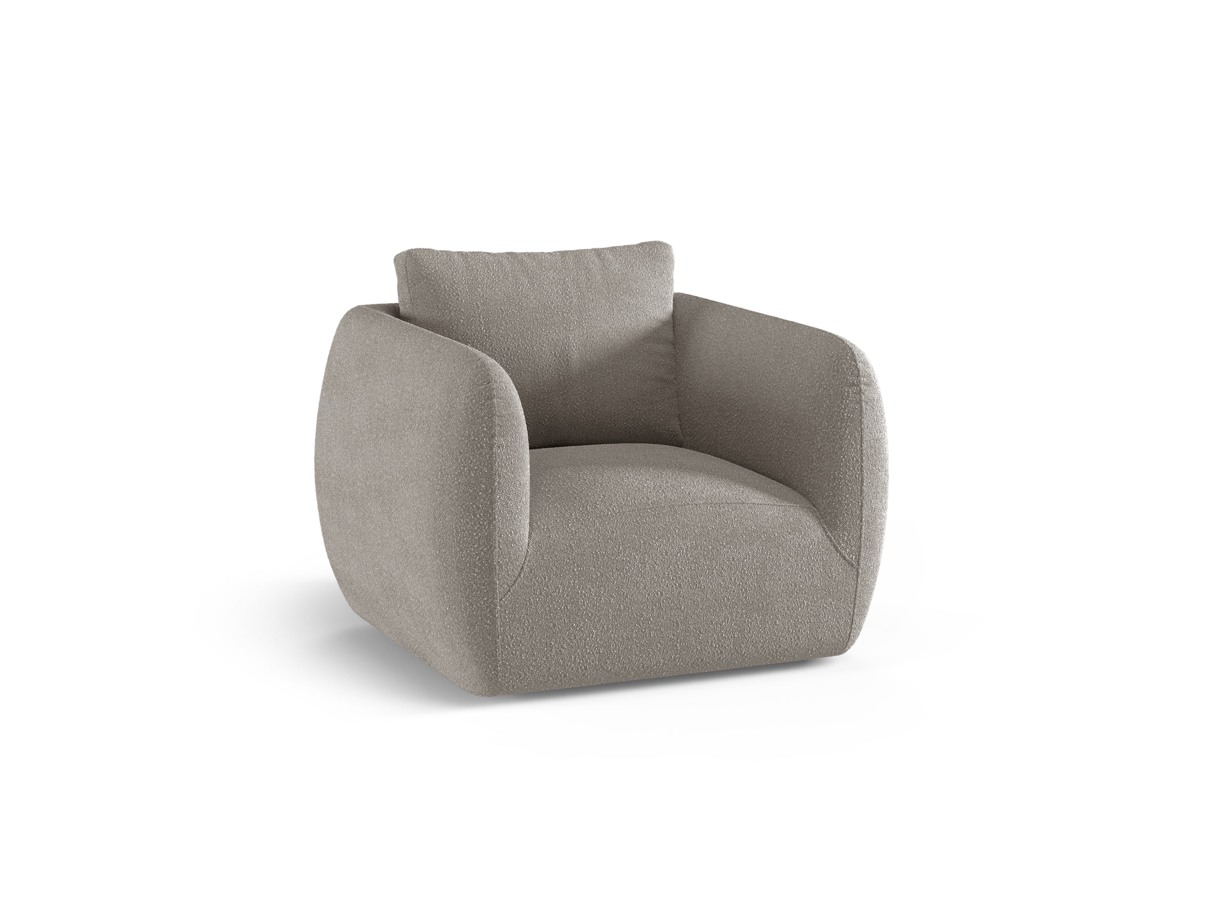 Iga Sessel, 95,5x87cm, Material: Bouclé