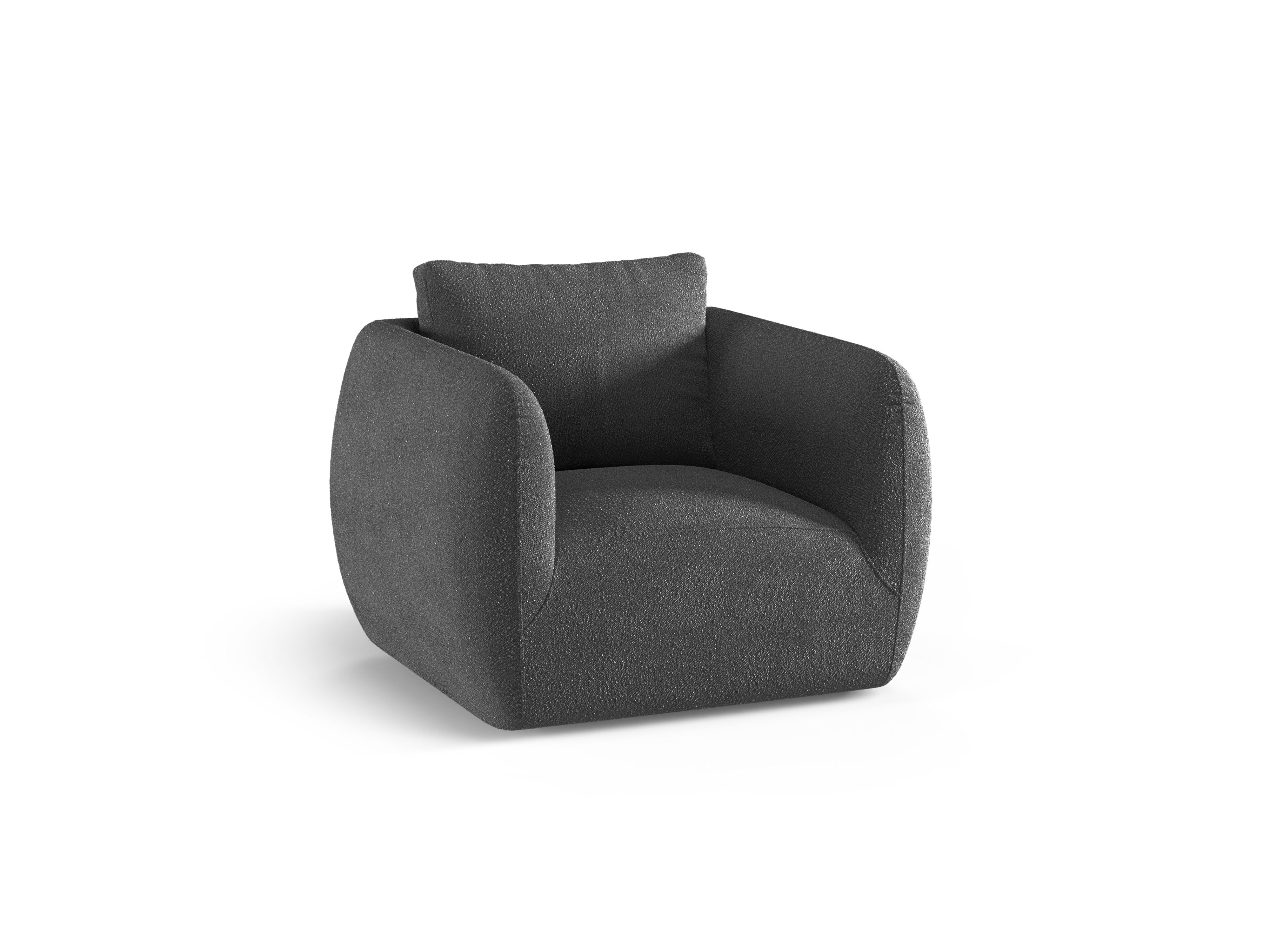 Iga Sessel, 95,5x87cm, Material: Bouclé