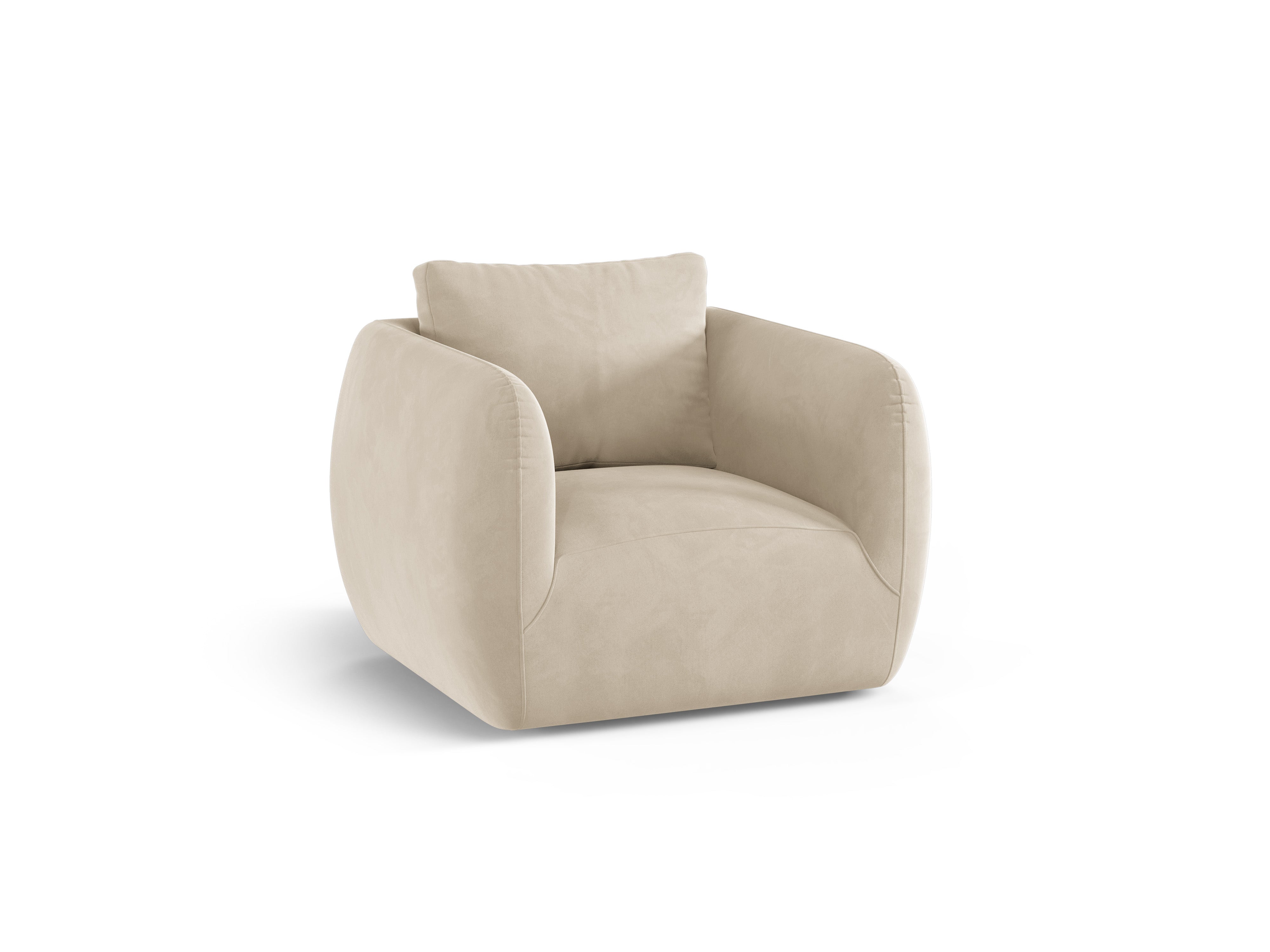 Iga Sessel, 95,5x87cm, Material: Samt