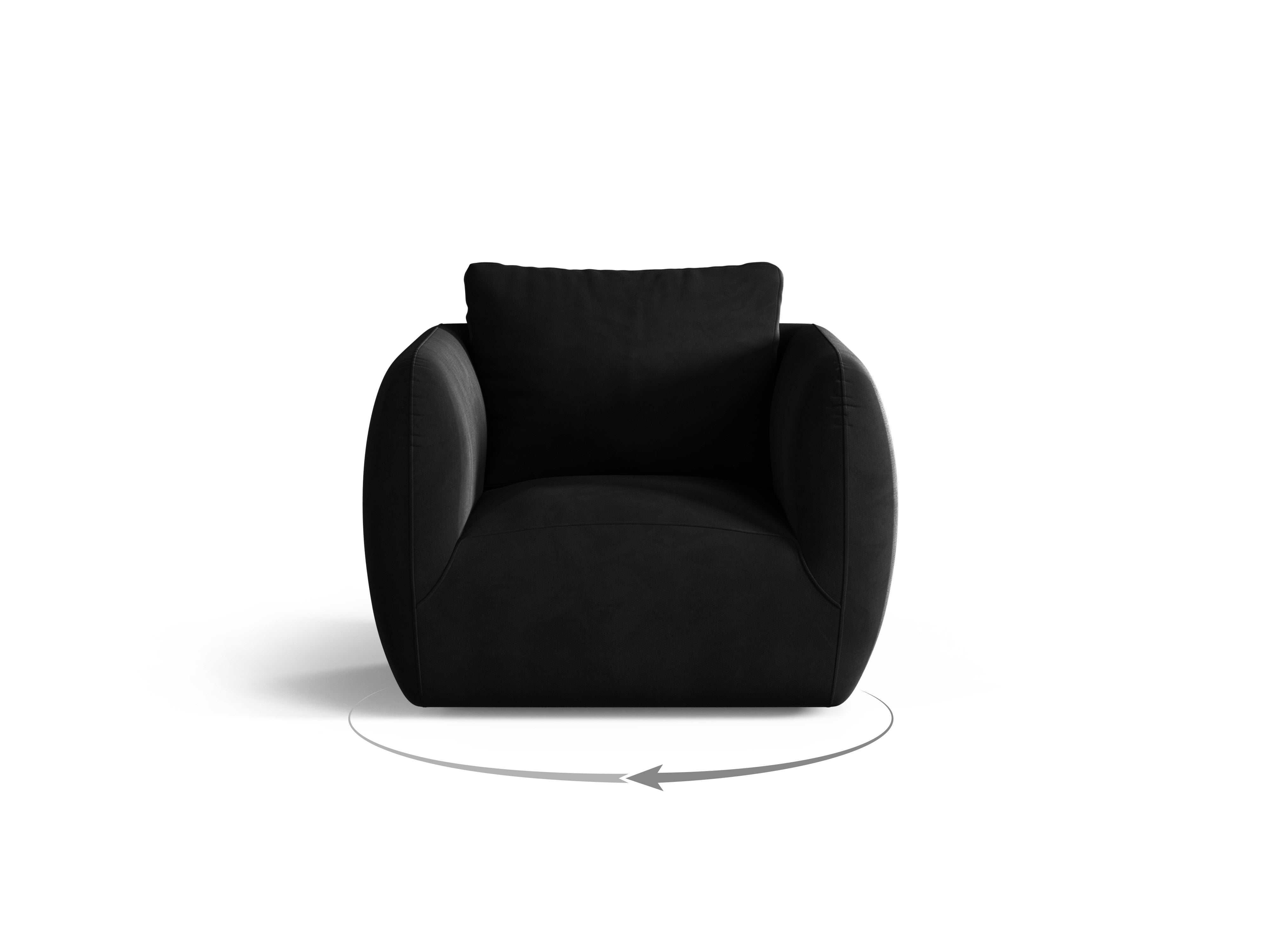 Iga Sessel, 95,5x87cm, Material: Samt