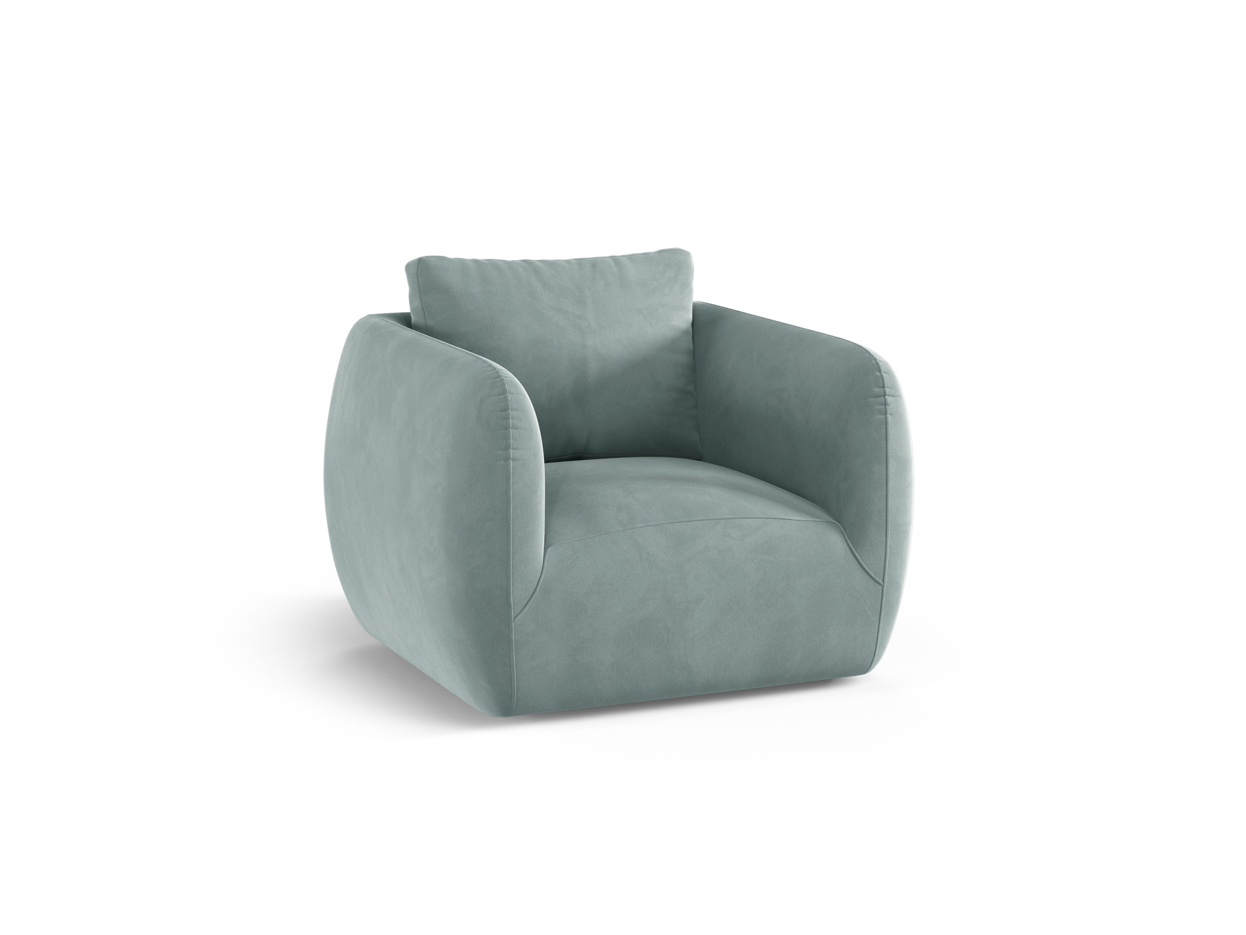 Iga Sessel, 95,5x87cm, Material: Samt