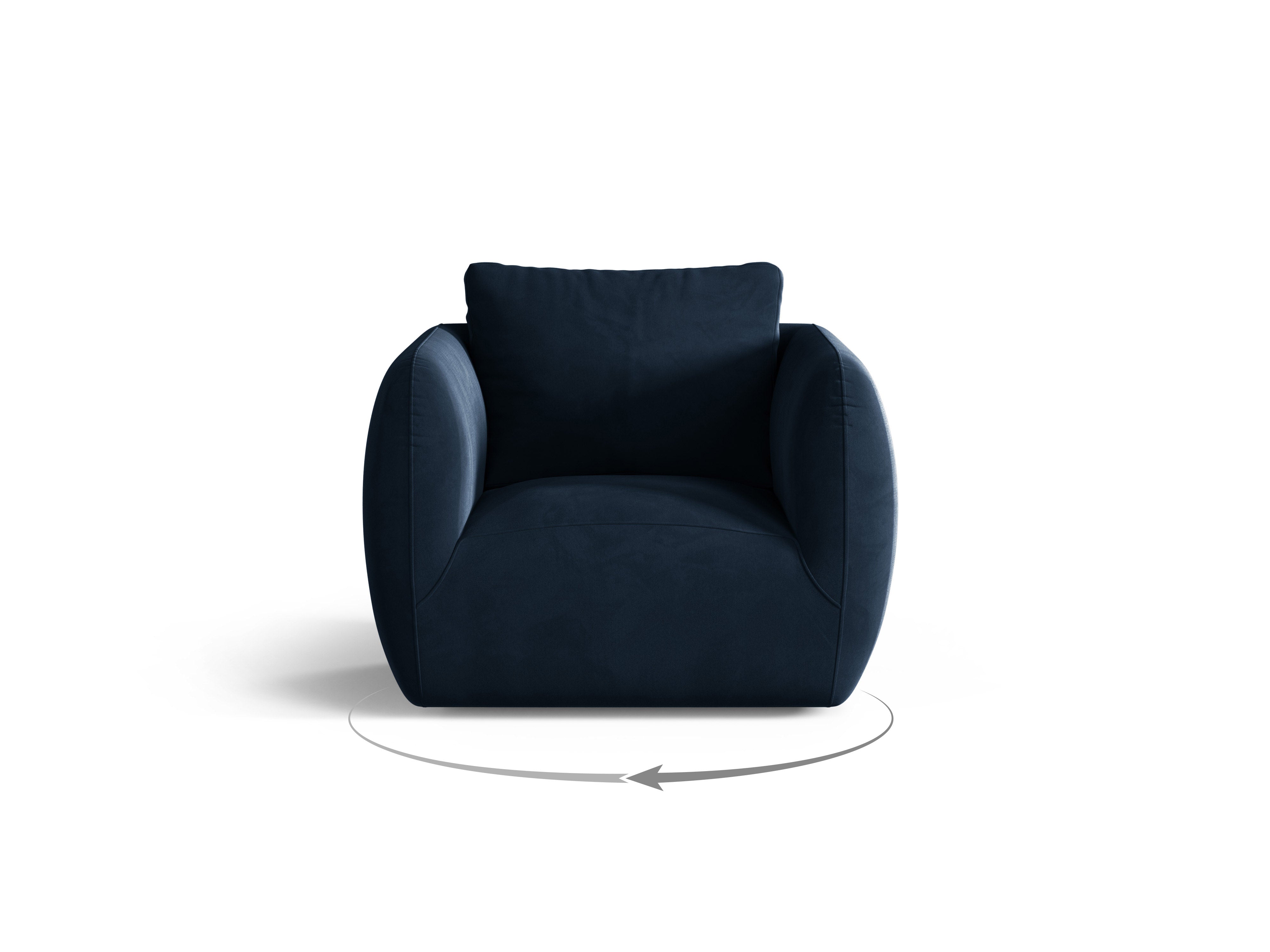 Iga Sessel, 95,5x87cm, Material: Samt