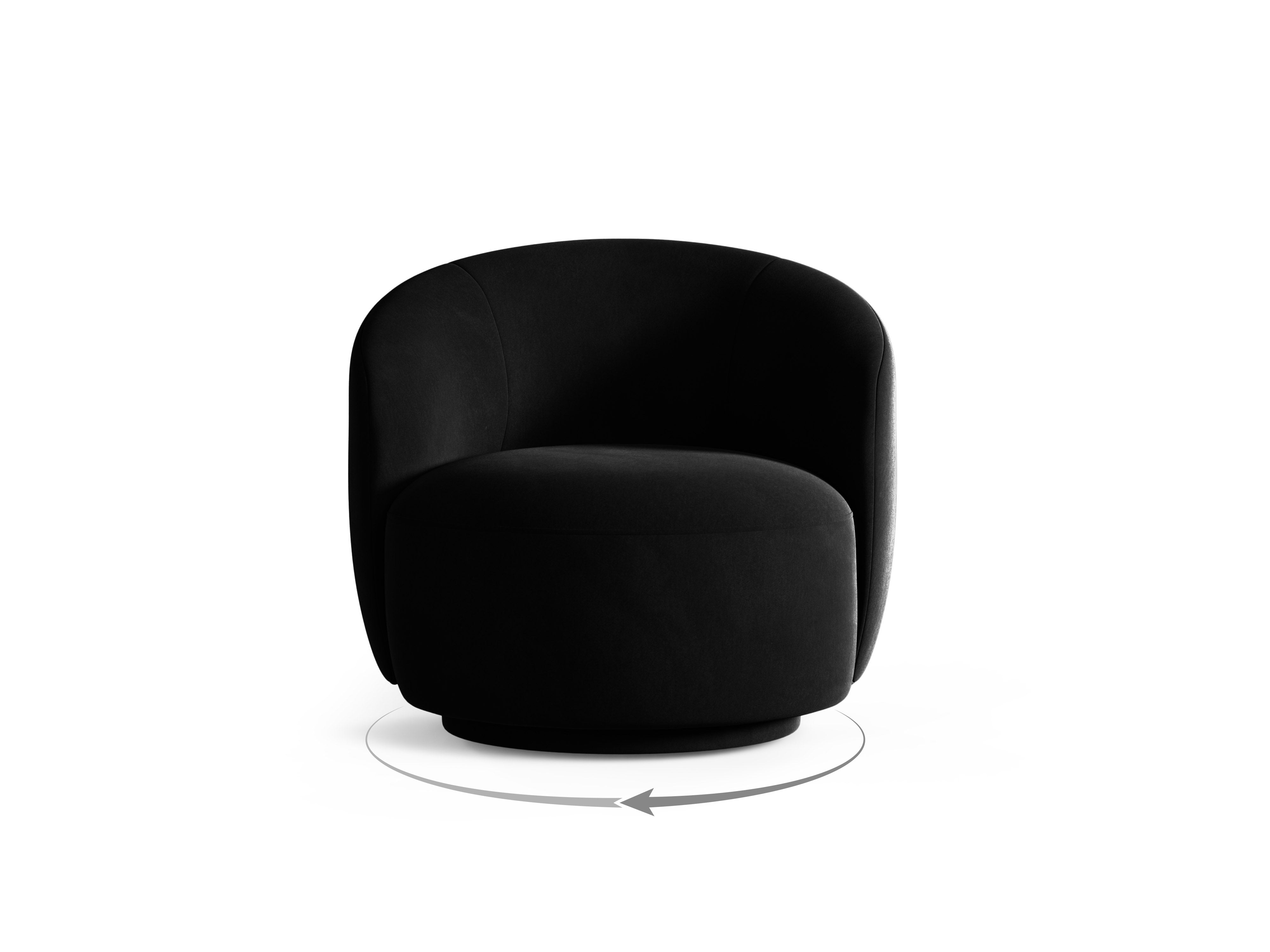 Letizia Sessel, 86x83cm, Material: Samt