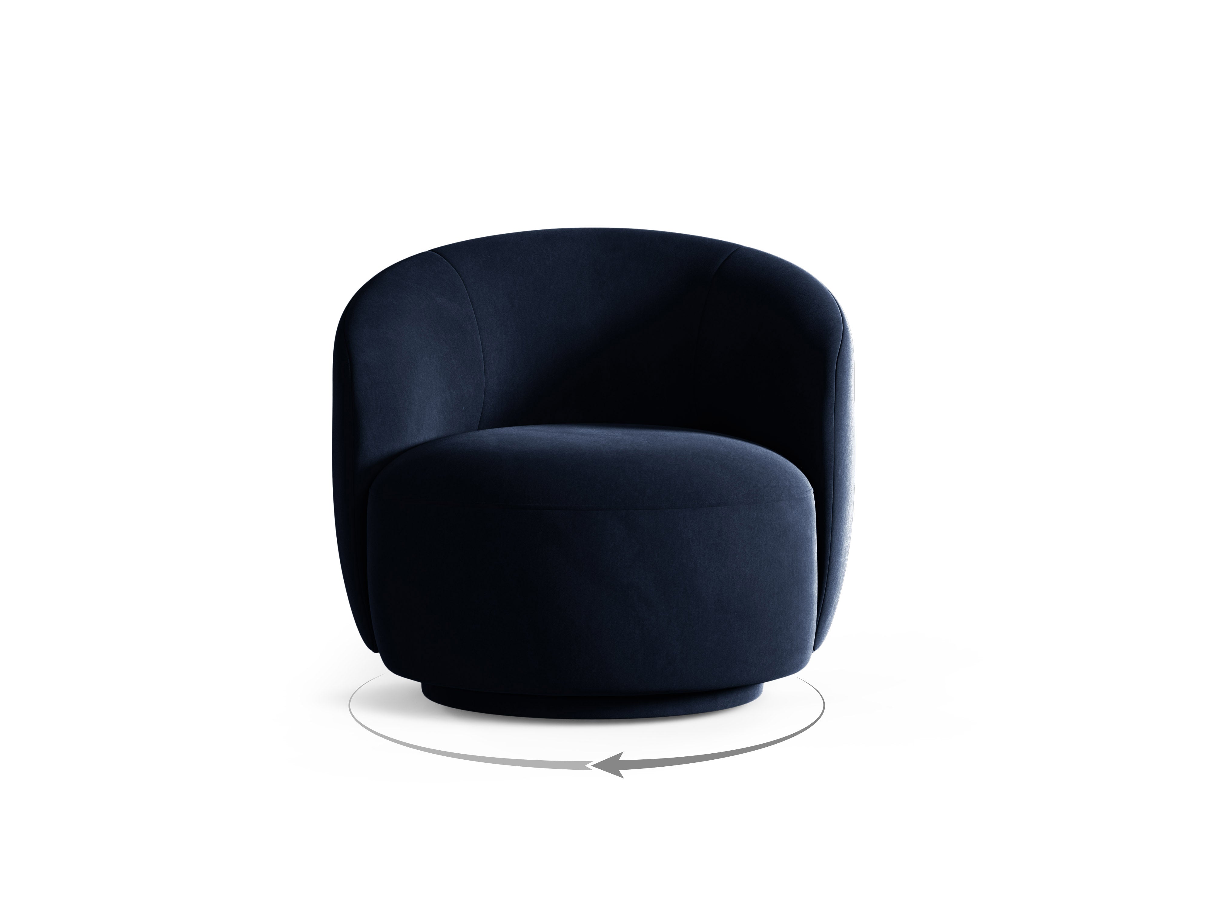 Letizia Sessel, 86x83cm, Material: Samt