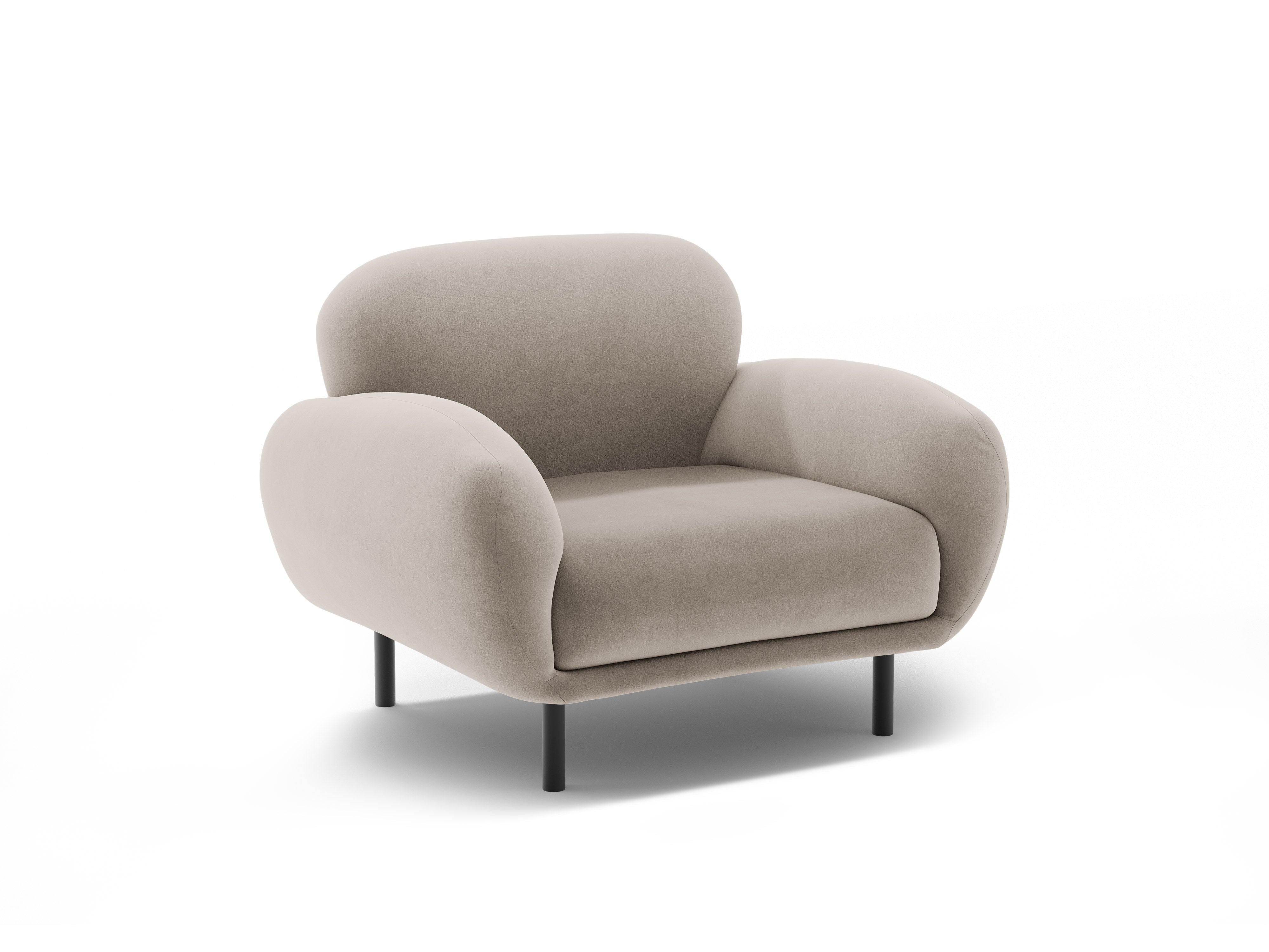 Poppy Sessel, 90x72cm, Material: Samt