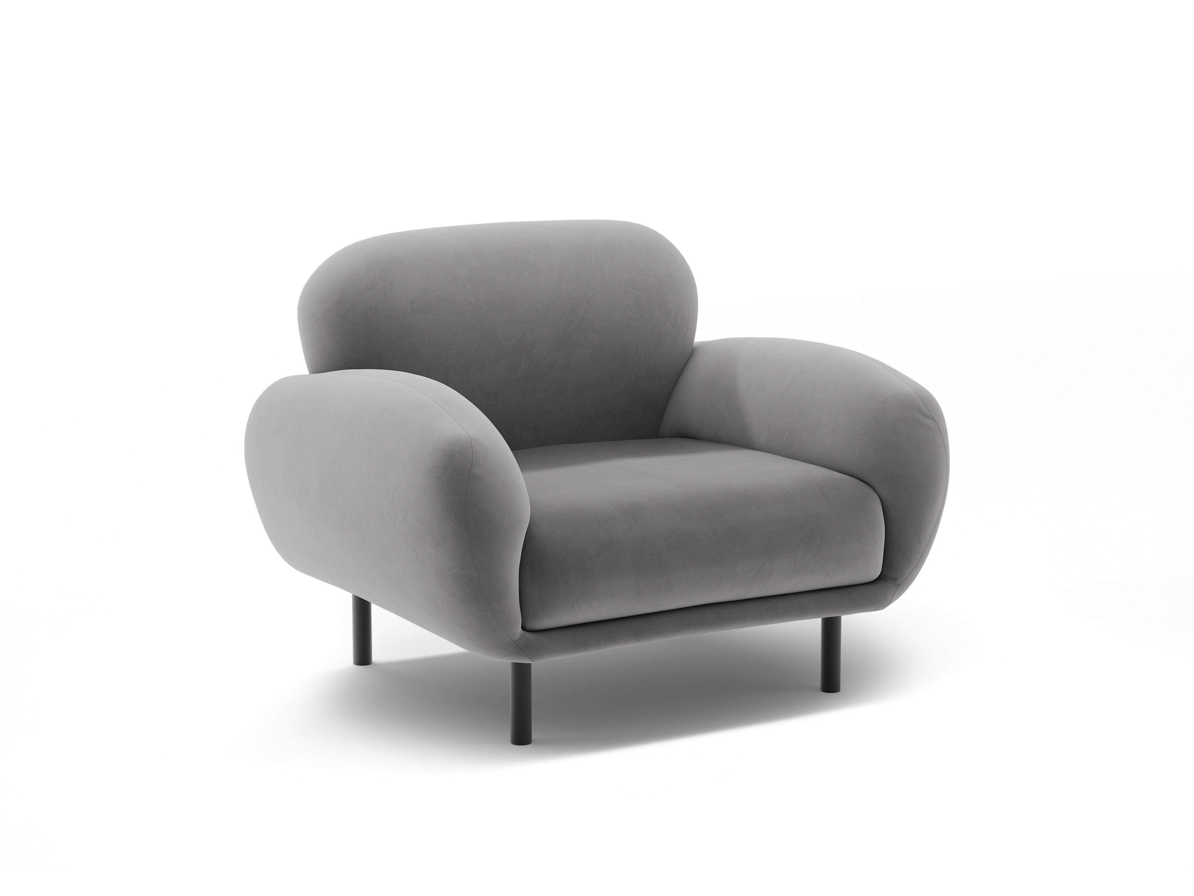 Poppy Sessel, 90x72cm, Material: Samt