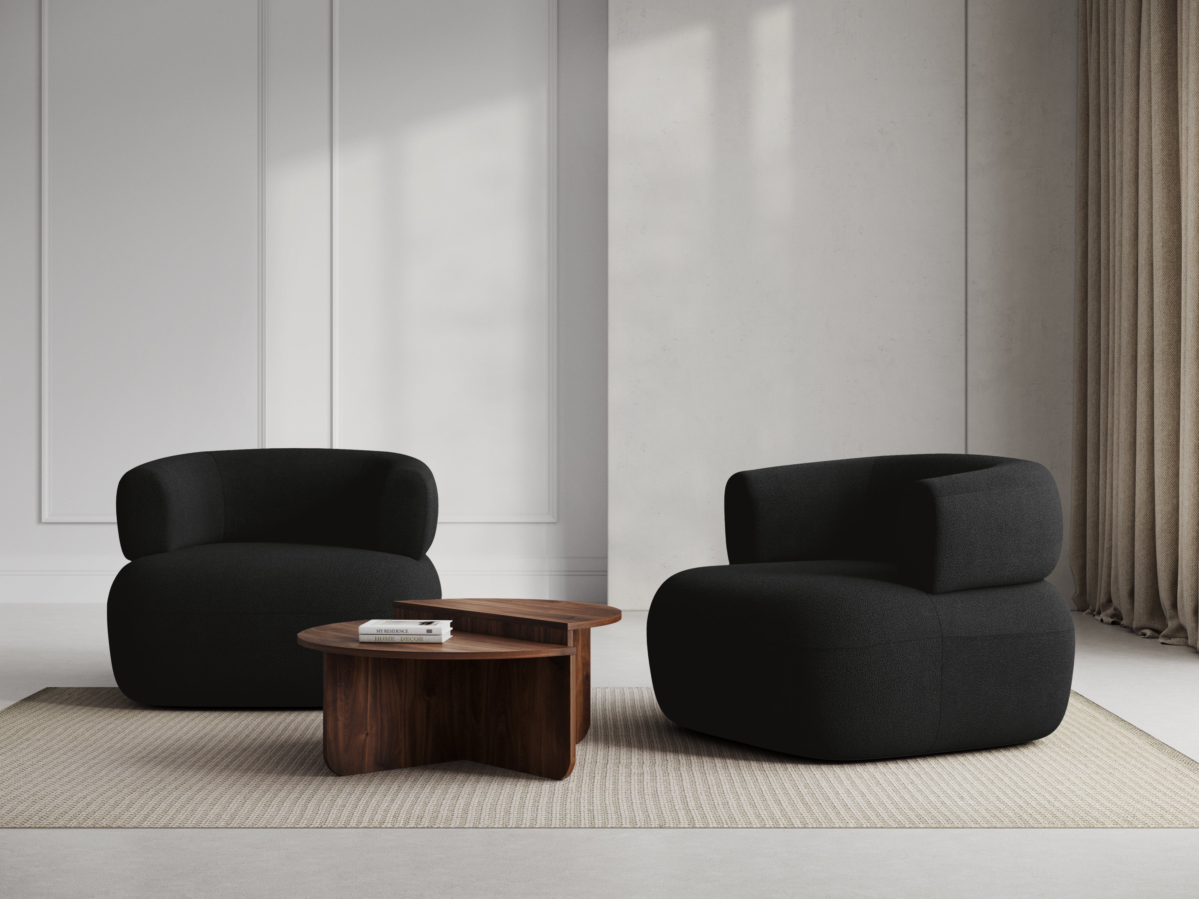 Jenny Sessel, 90x88cm, Material: Bouclé 