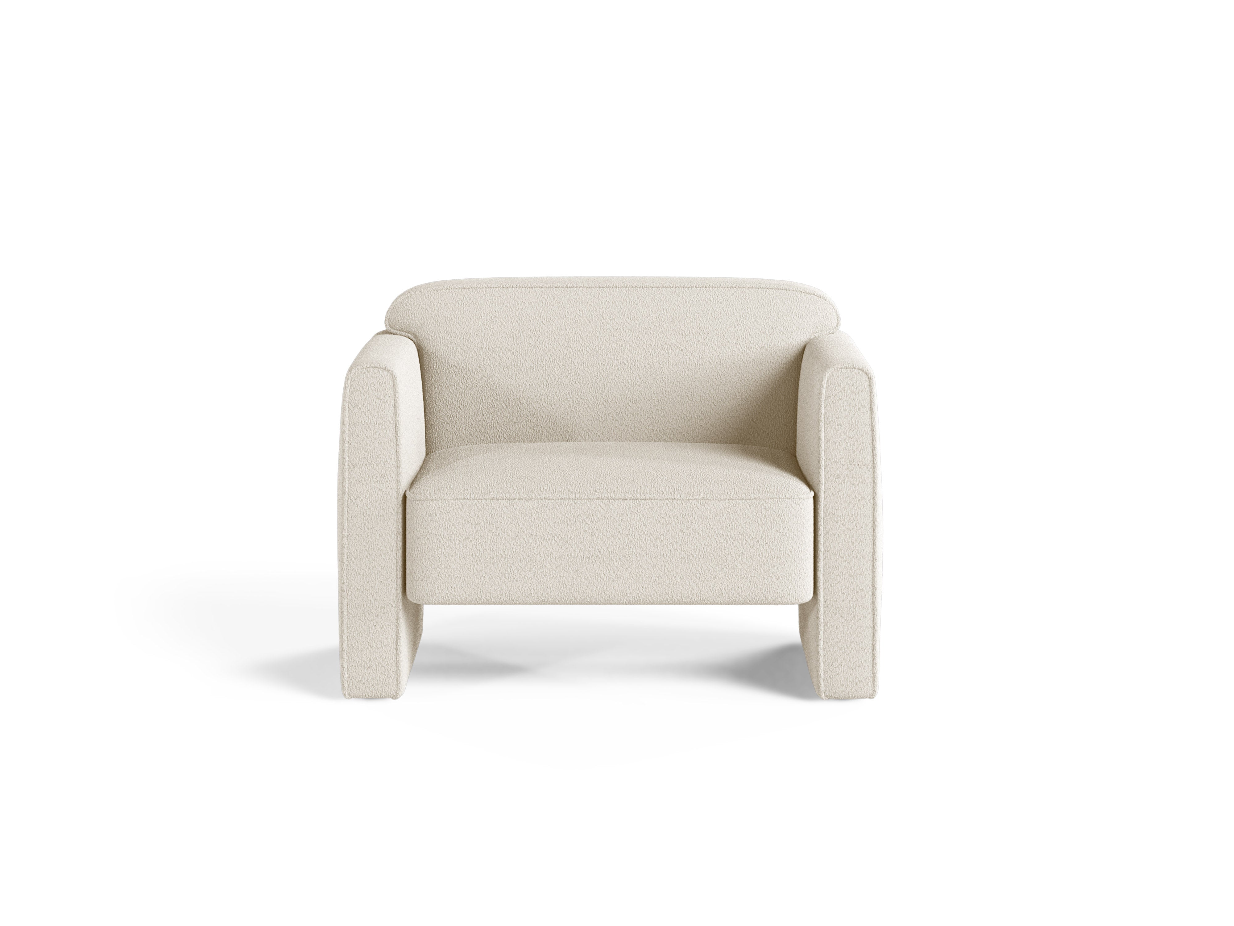 Abby-Sessel, 90x80cm, Boucle