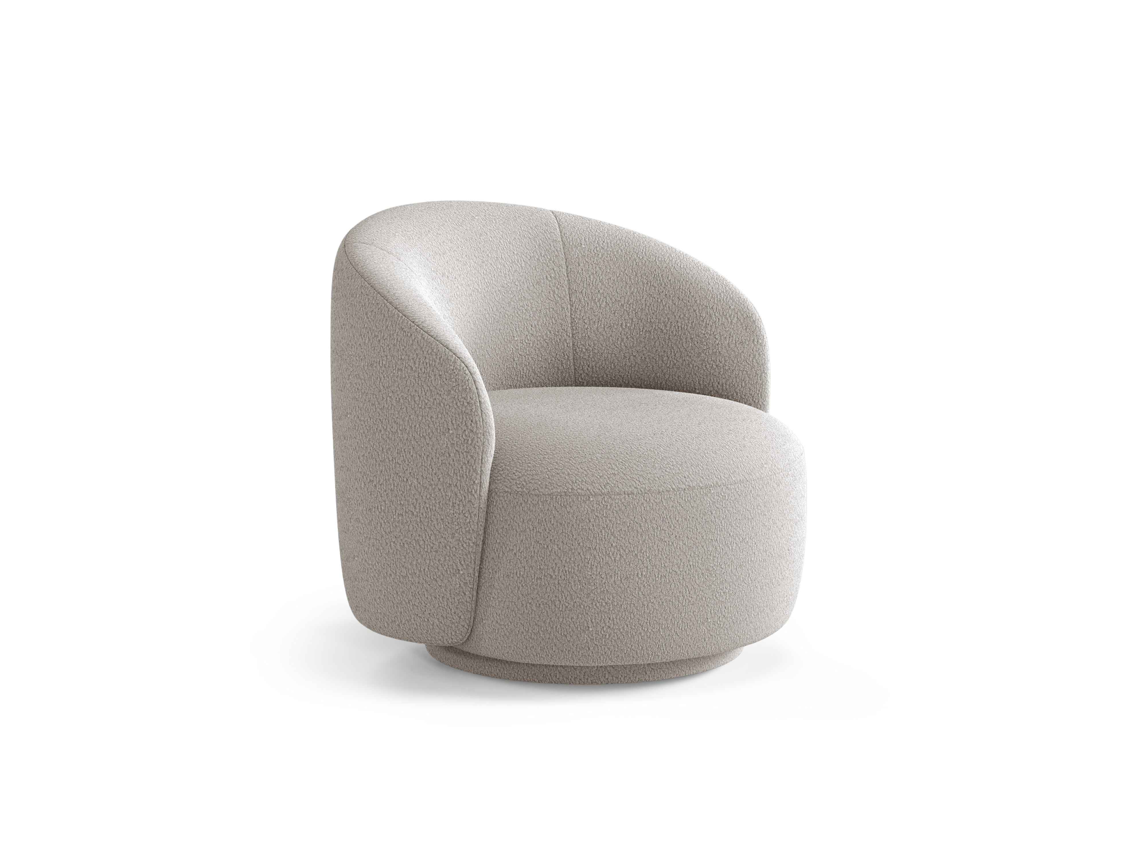 Letizia Sessel, 86x83cm, Material: Bouclé