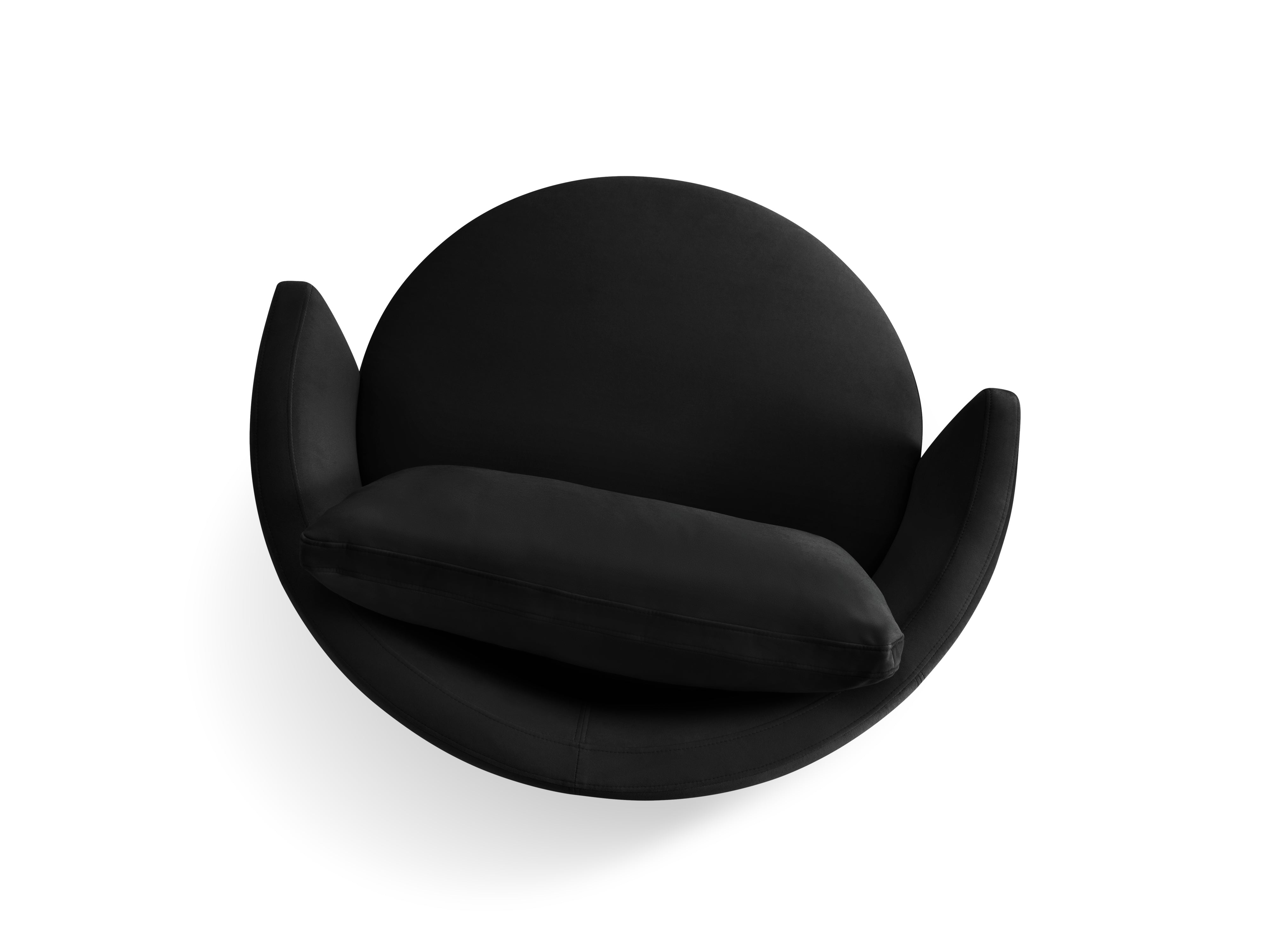 Bliss Sessel 92x92cm, Material: Samt