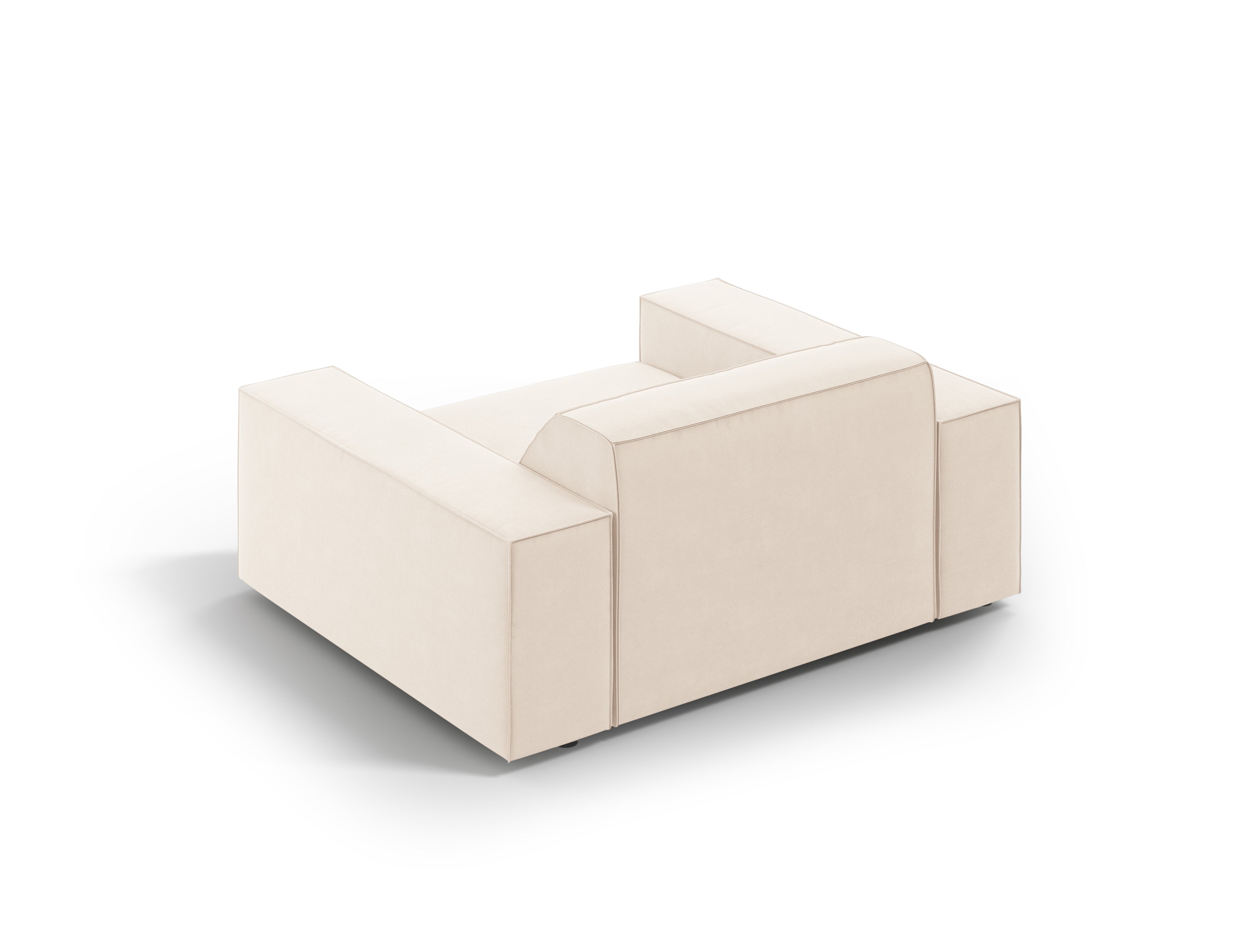 Jodie Sessel 124x102cm, Material: Samt