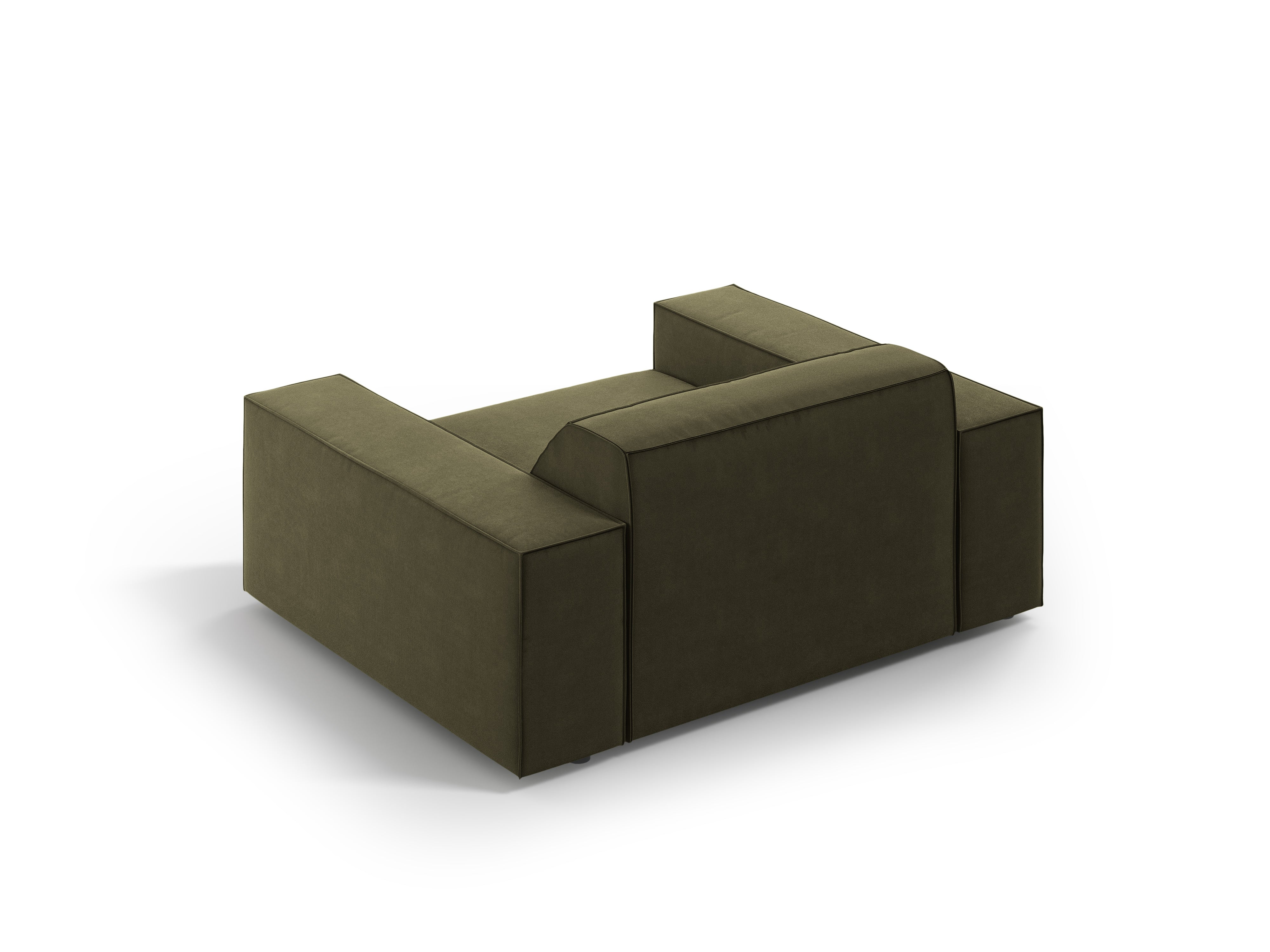 Jodie Sessel 124x102cm, Material: Samt