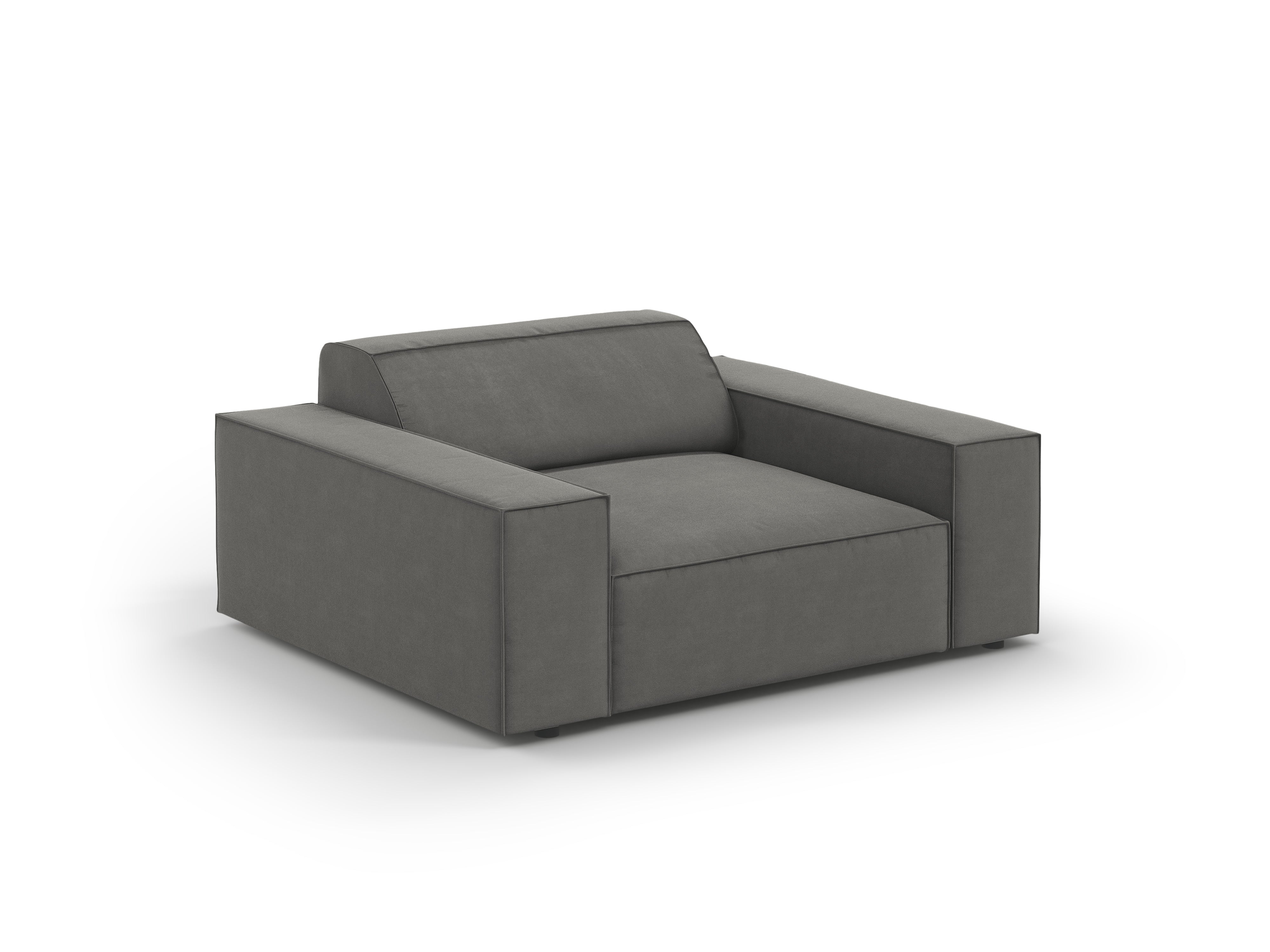 Jodie Sessel 124x102cm, Material: Samt