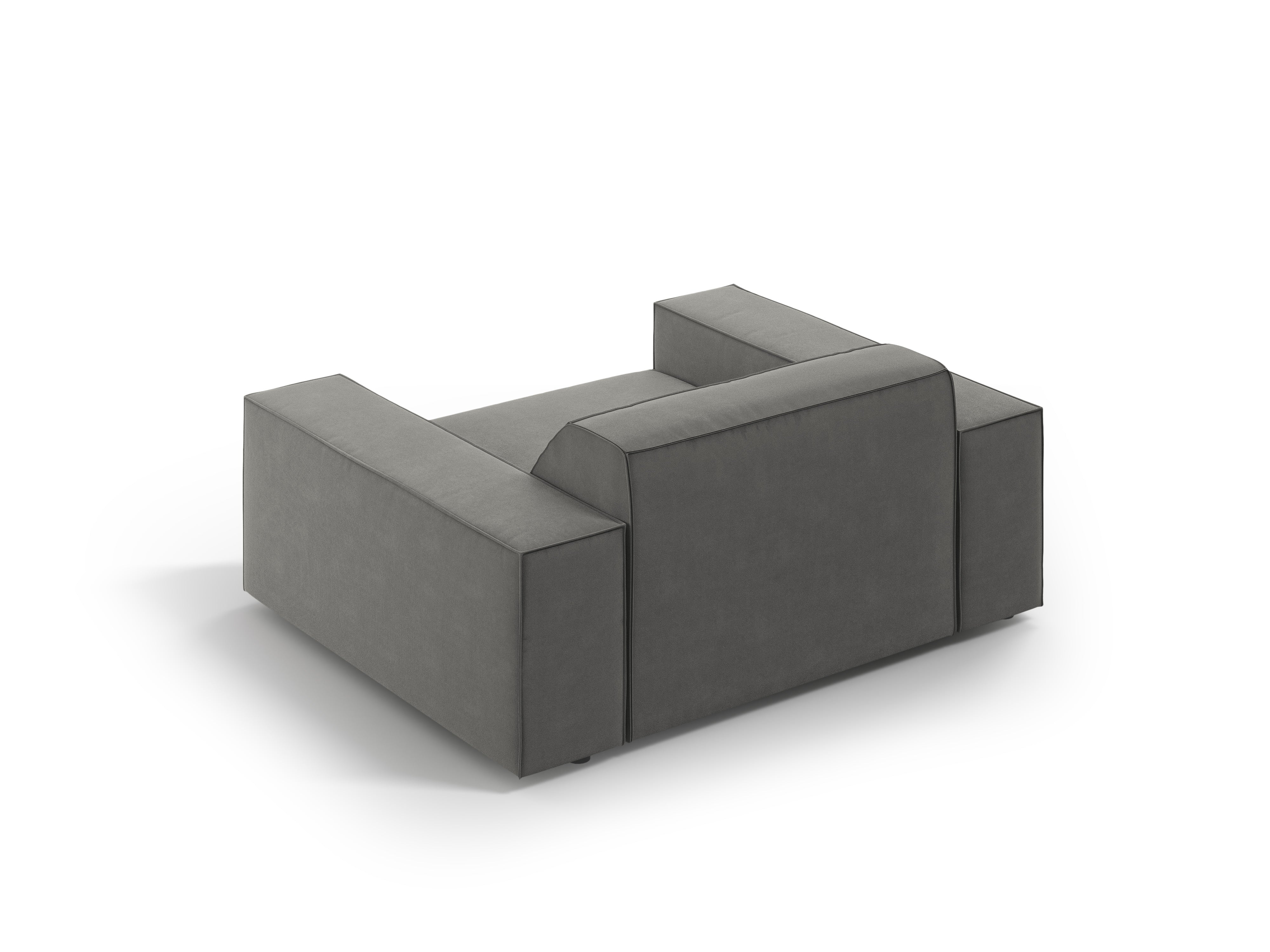 Jodie Sessel 124x102cm, Material: Samt