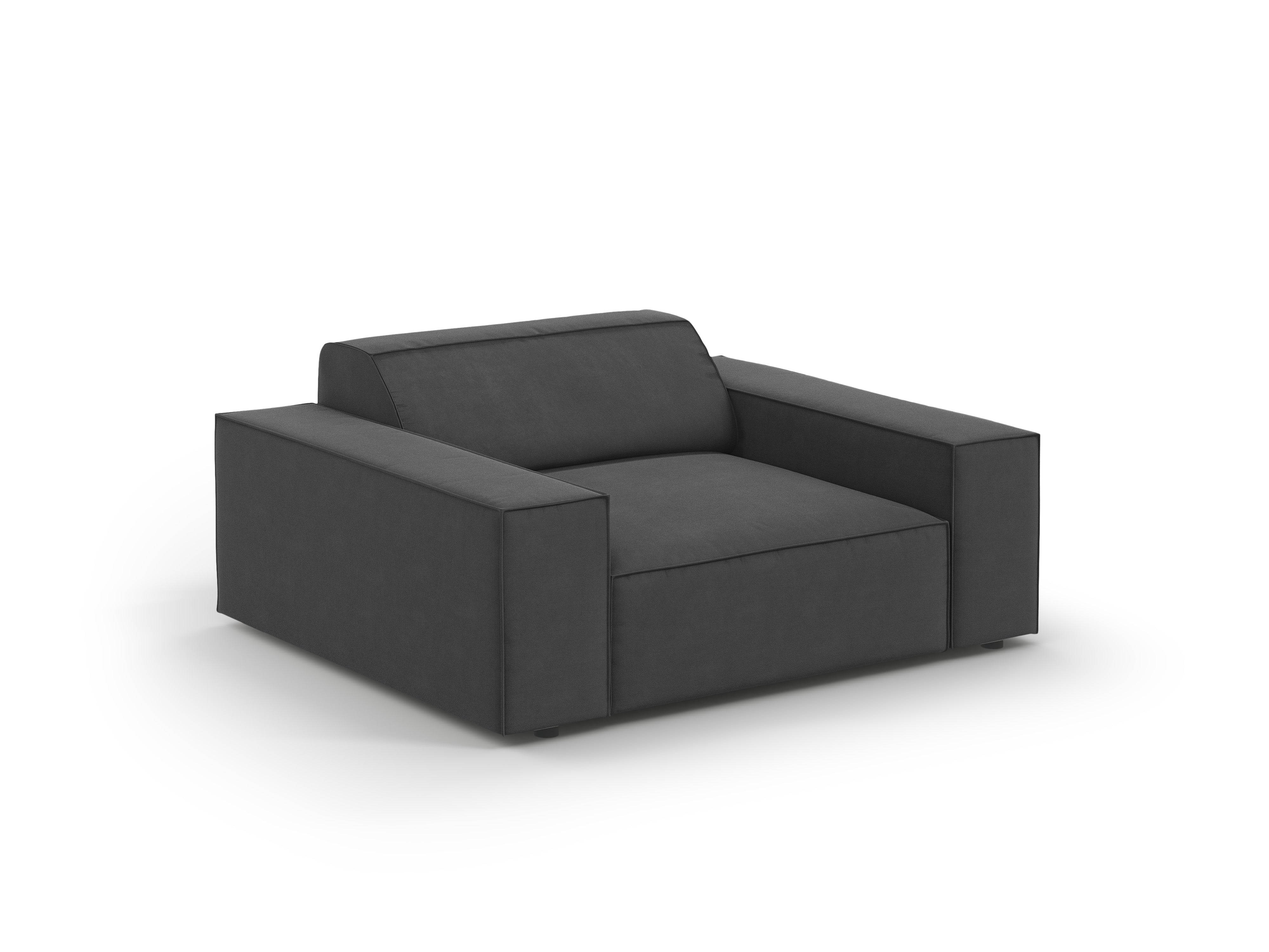 Jodie Sessel 124x102cm, Material: Samt