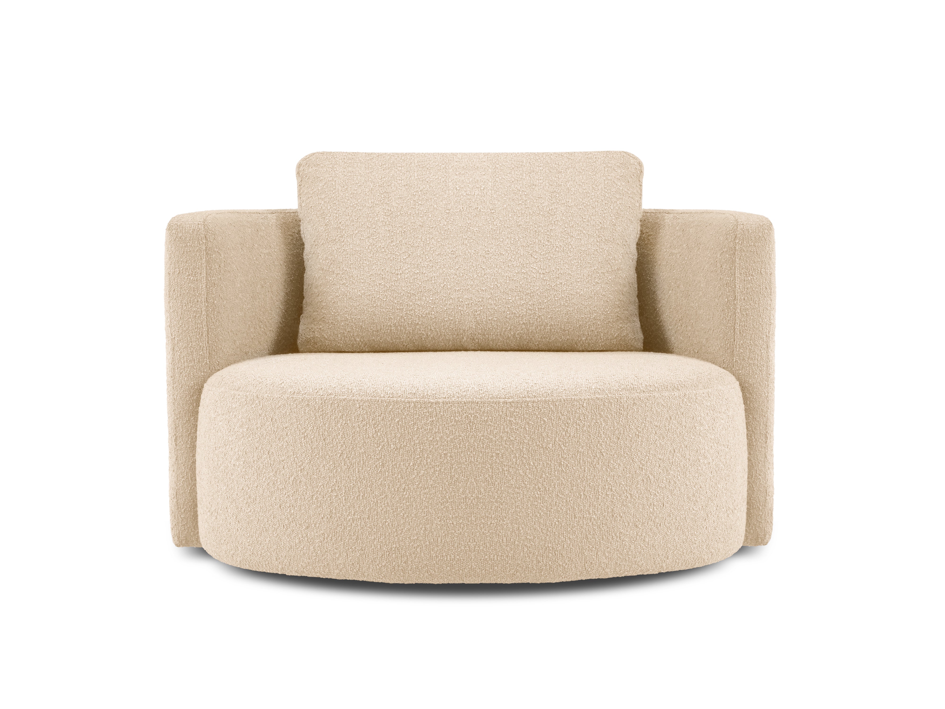 Bliss Sessel 112x112cm, Material: Bouclé