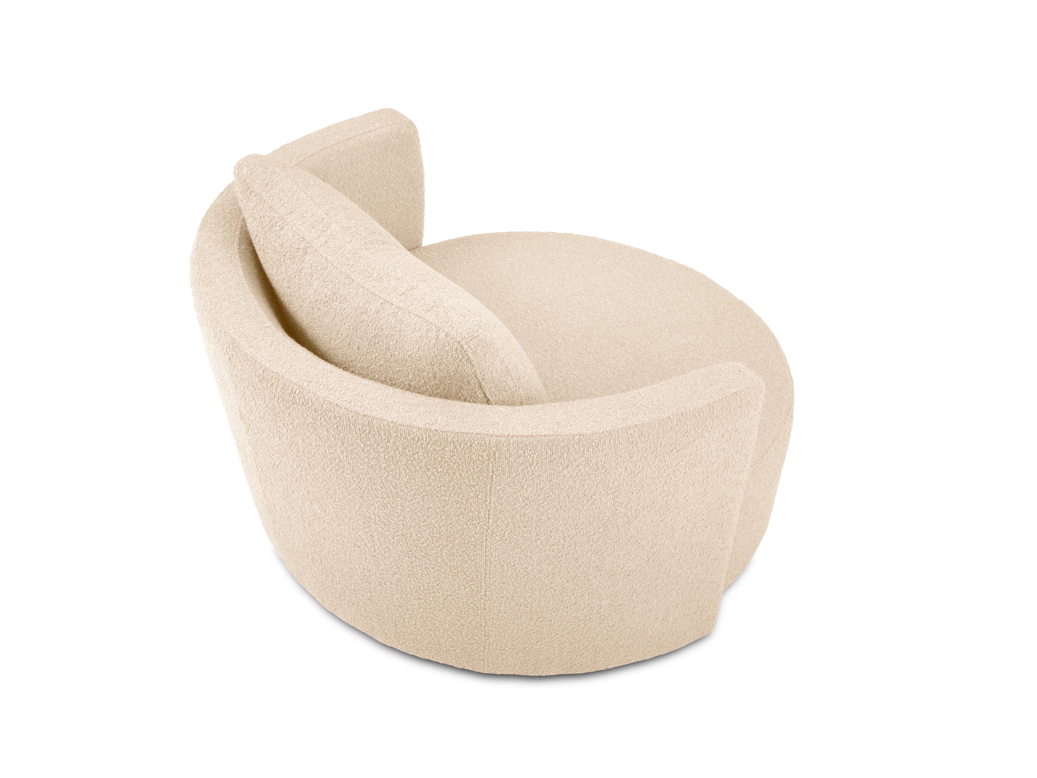 Bliss Sessel 112x112cm, Material: Bouclé