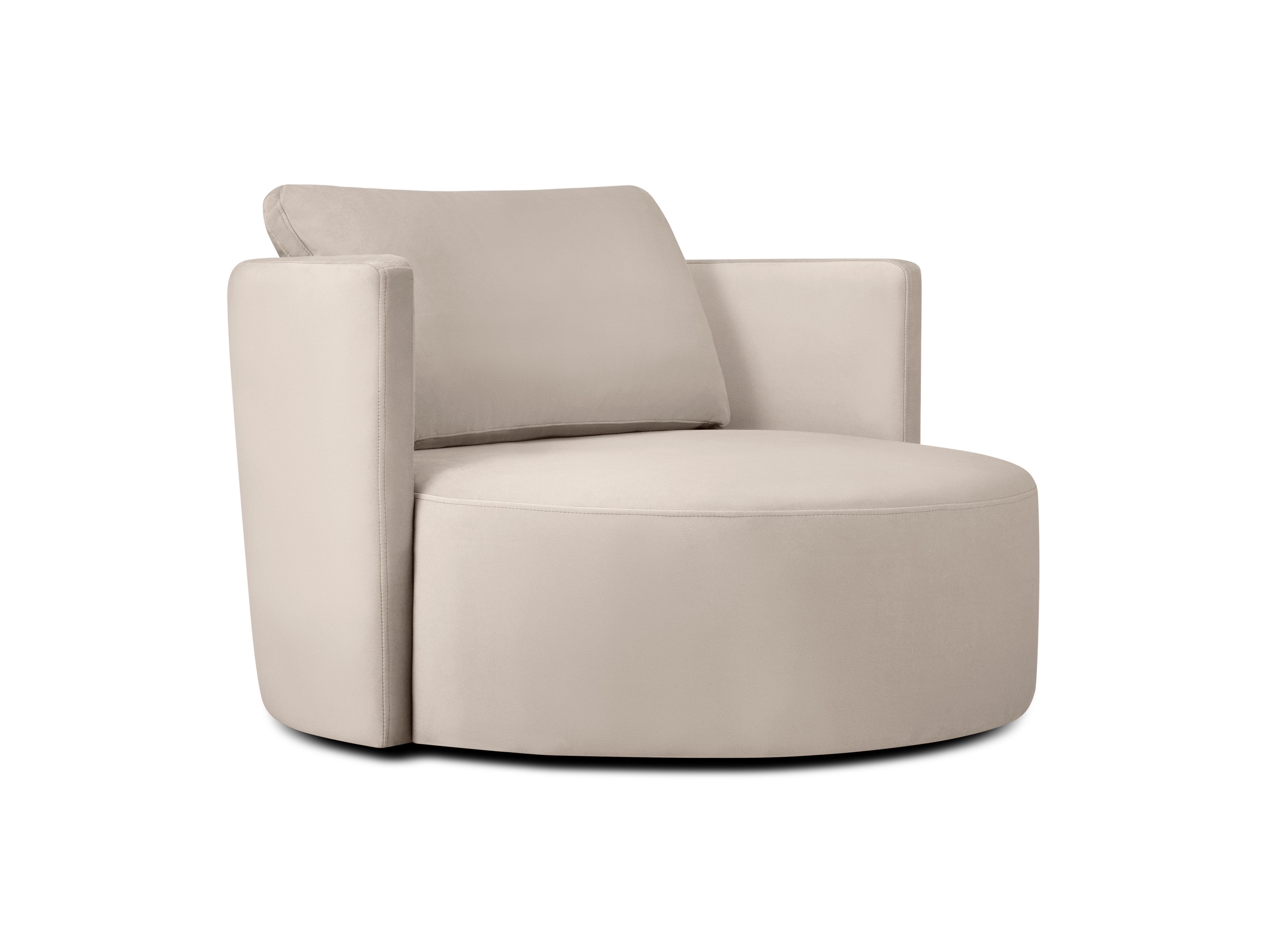 Bliss Sessel 112x112cm, Material: Samt