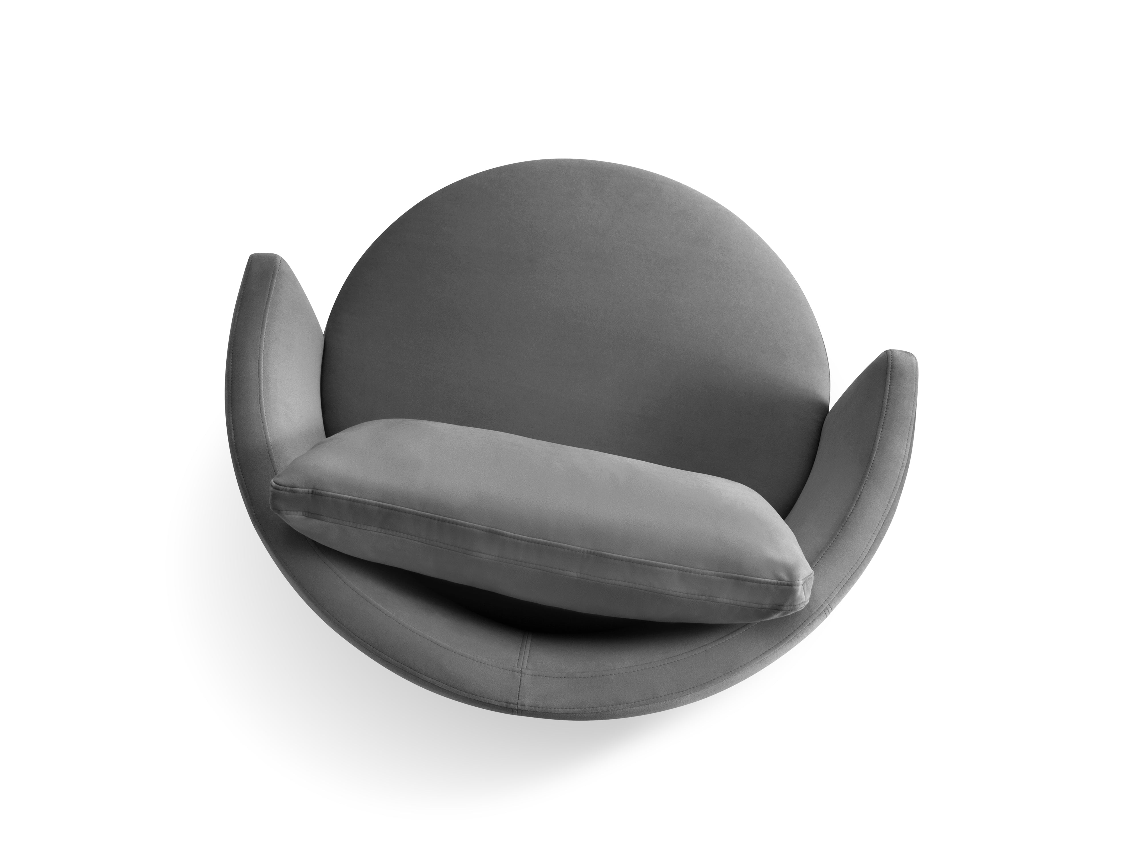 Bliss Sessel 112x112cm, Material: Samt