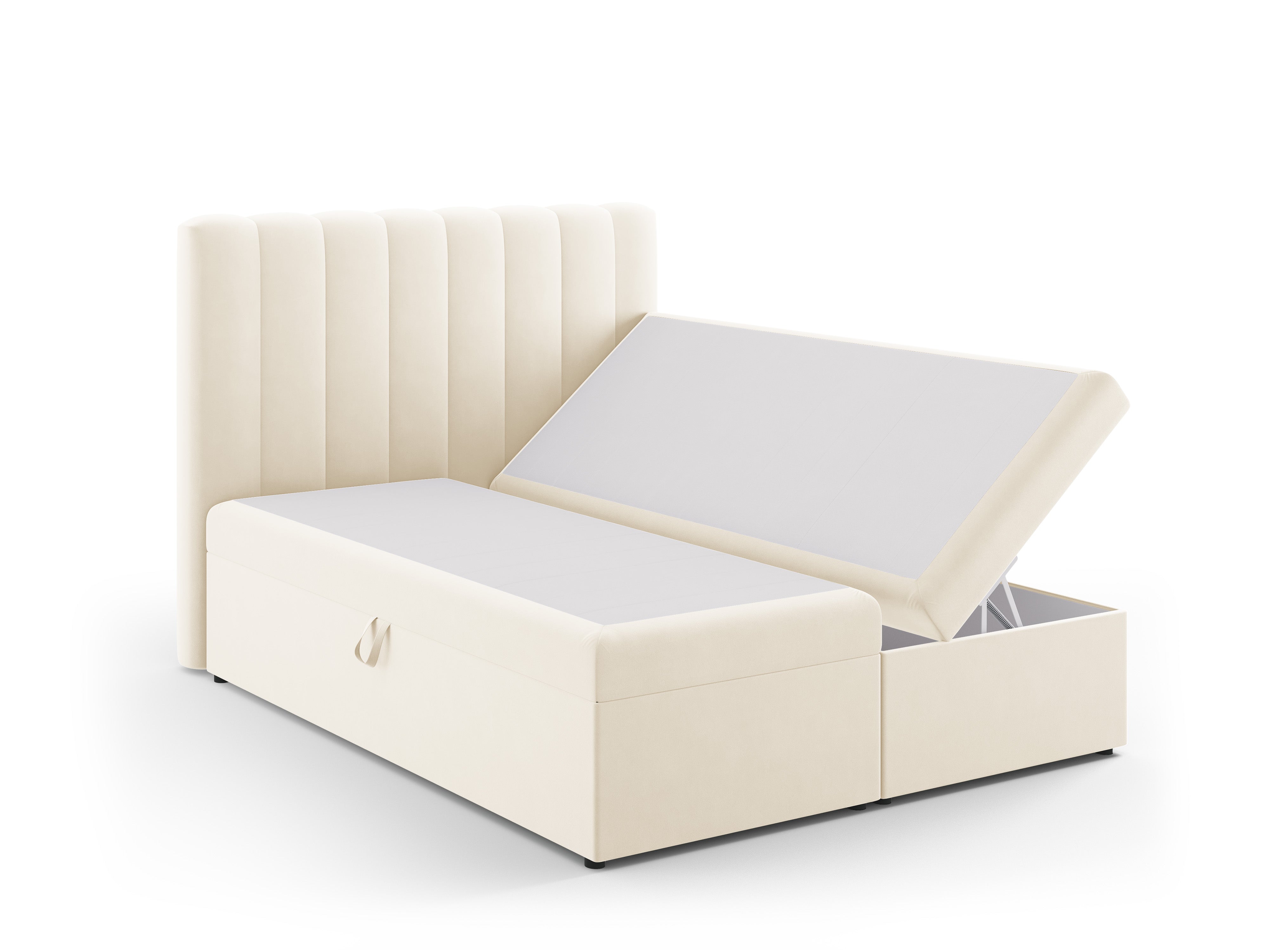 Boxspringbett Kelp, Material: Samt
