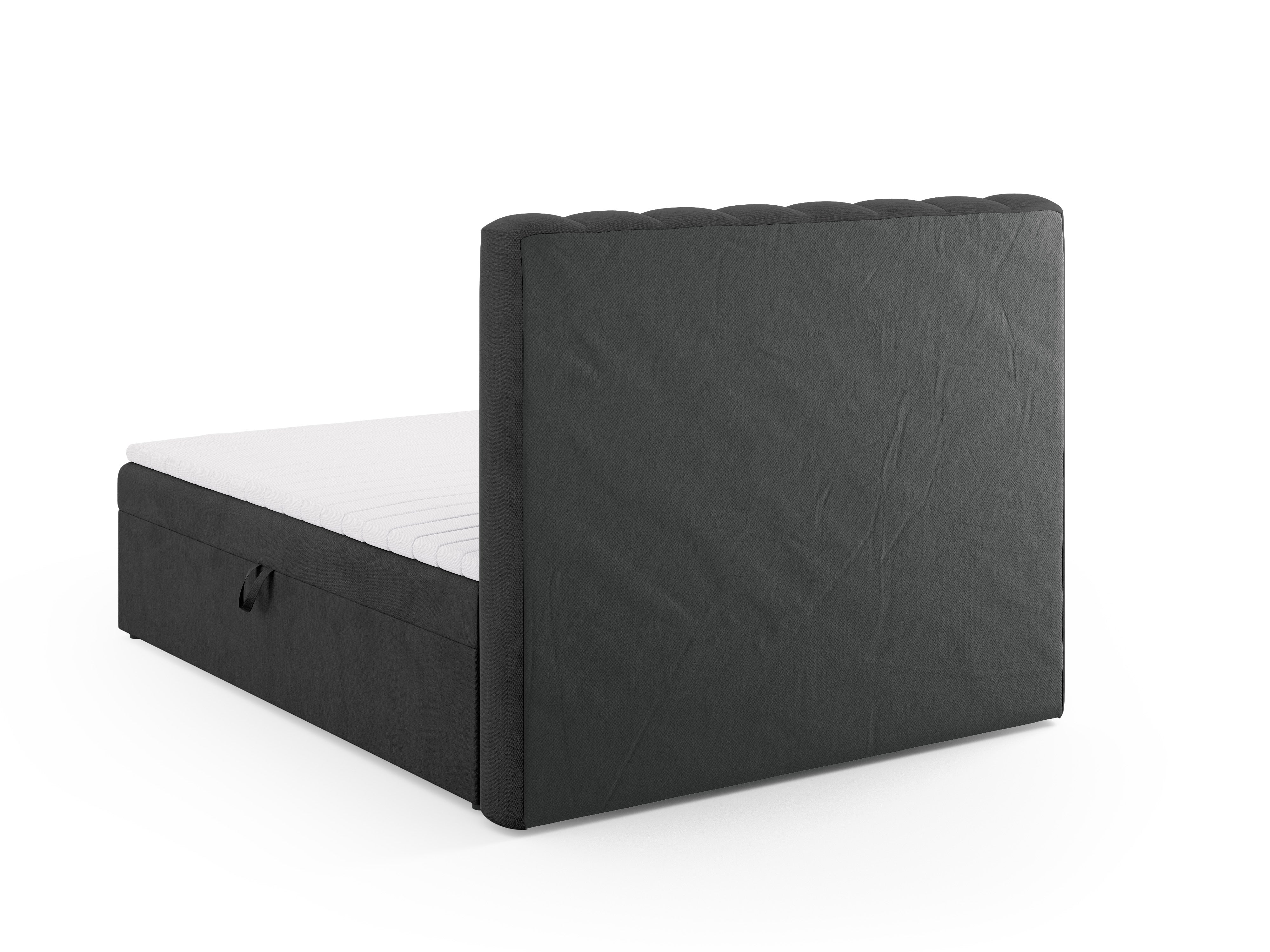 Boxspringbett Kelp, Material: Strukturstoff